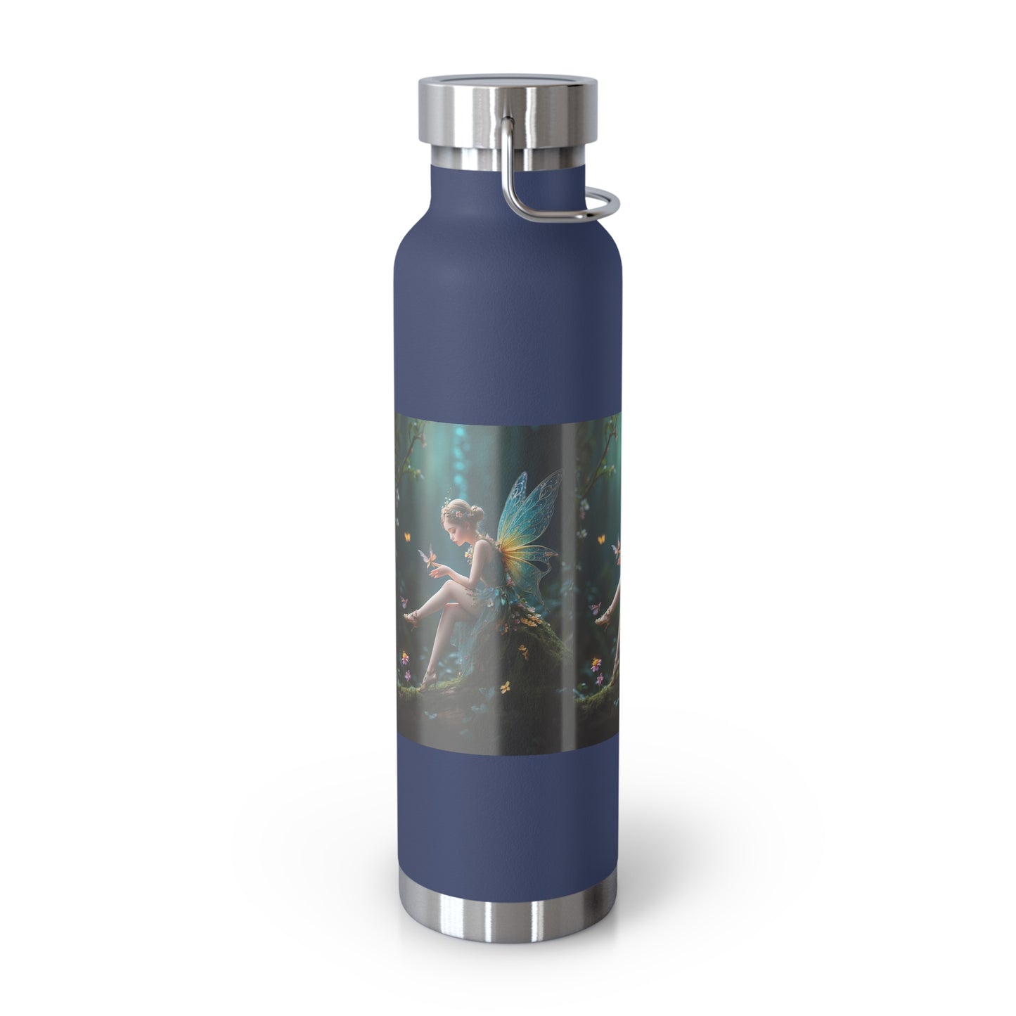 Whispers of the Enchanted Glen Copper Vacuum Insulated Bottle, 22oz