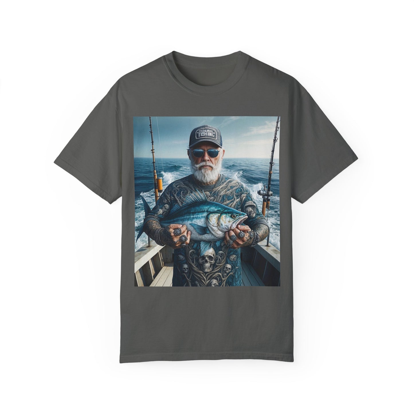 Unisex Garment-Dyed T-shirt: Embrace the Spirit of the Sea