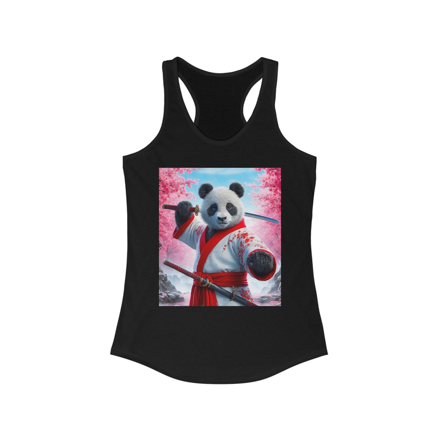 The Last Sakura Warrior Women's Ideal Racerback Tank