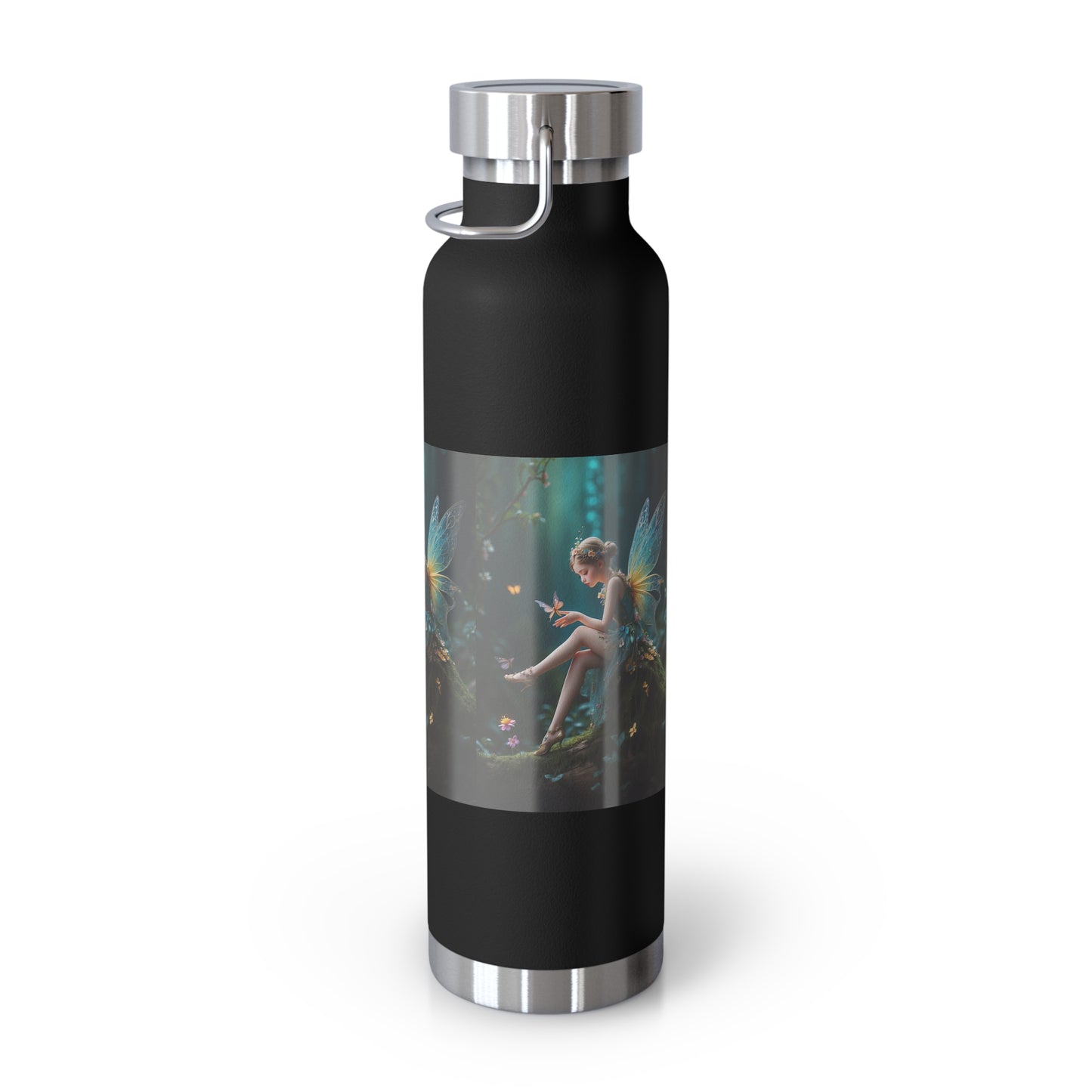 Whispers of the Enchanted Glen Copper Vacuum Insulated Bottle, 22oz