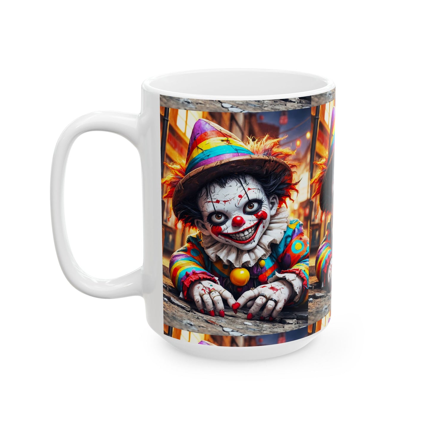 Grim Grins Ceramic Mug, (11oz, 15oz)