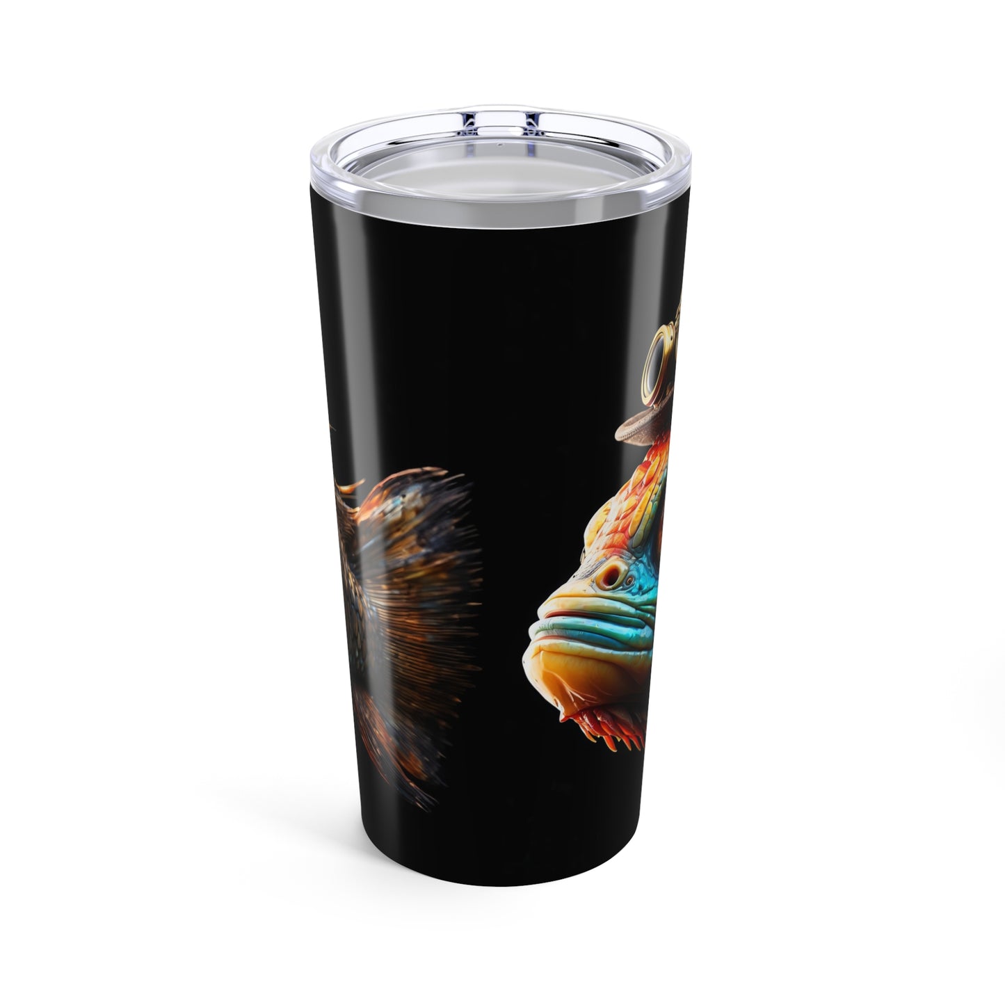 Steampunk Cichlid Tumbler 20oz