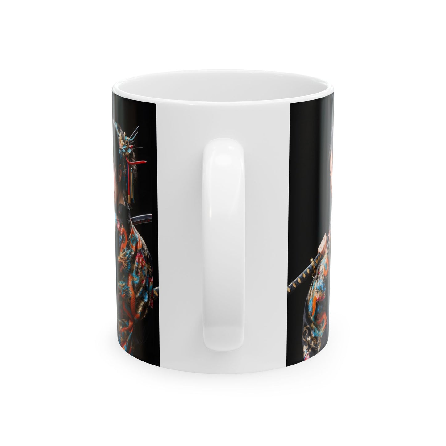 Dragon Damsel Ceramic Mug, 11oz