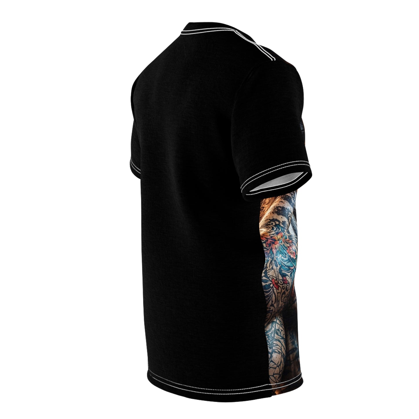 Inked Melodies: The Zebracoustic Experience Unisex Cut & Sew Tee (AOP)