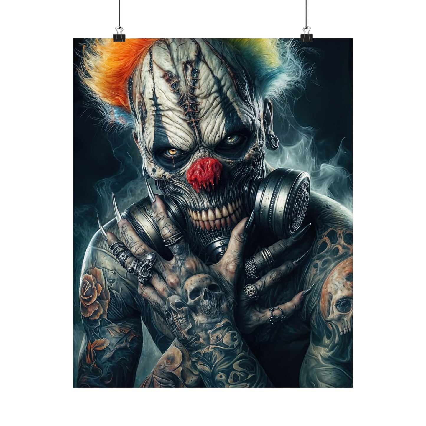 The Jester of Ruin Matte Vertical Posters