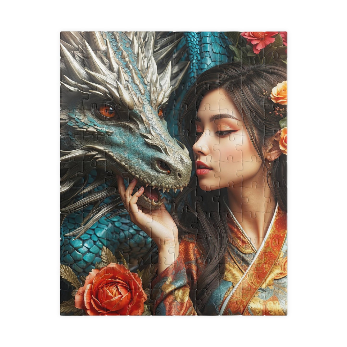 Dragon's Embrace Puzzle (110, 252, 520, 1014-piece)