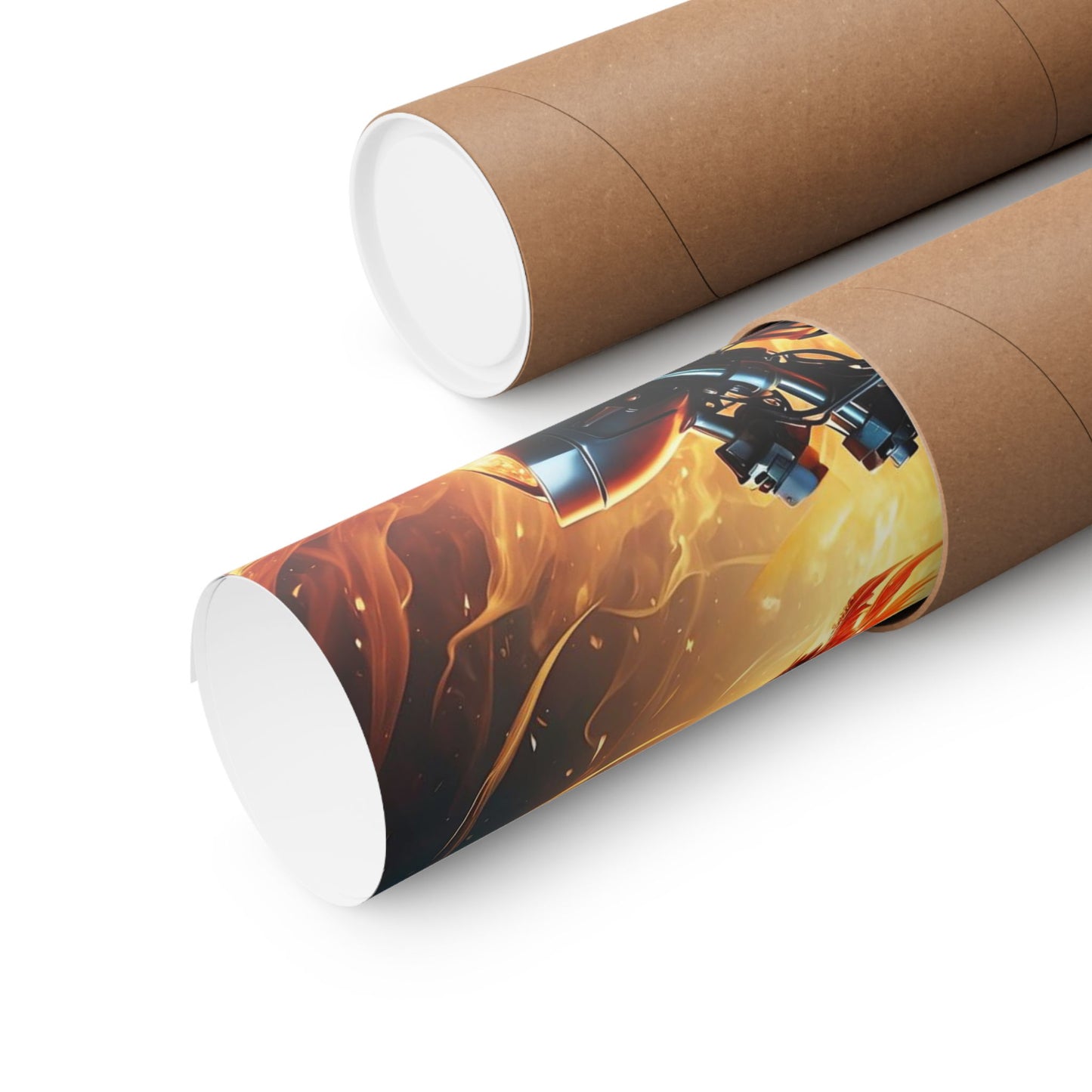 Flames of Destiny Matte Horizontal Posters