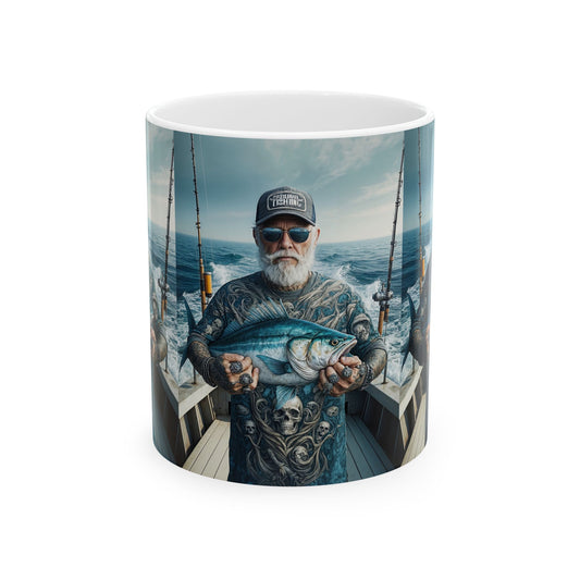 The Fisherman's Legacy Ceramic Mug, (11oz, 15oz)