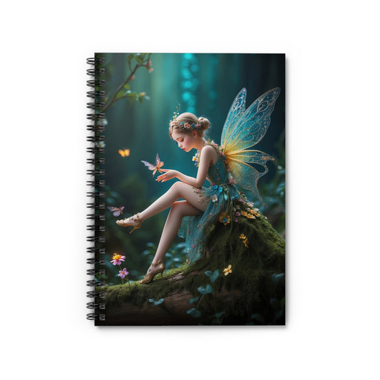 Whispers of the Enchanted Glen Spiral Notebook - Ruled Line