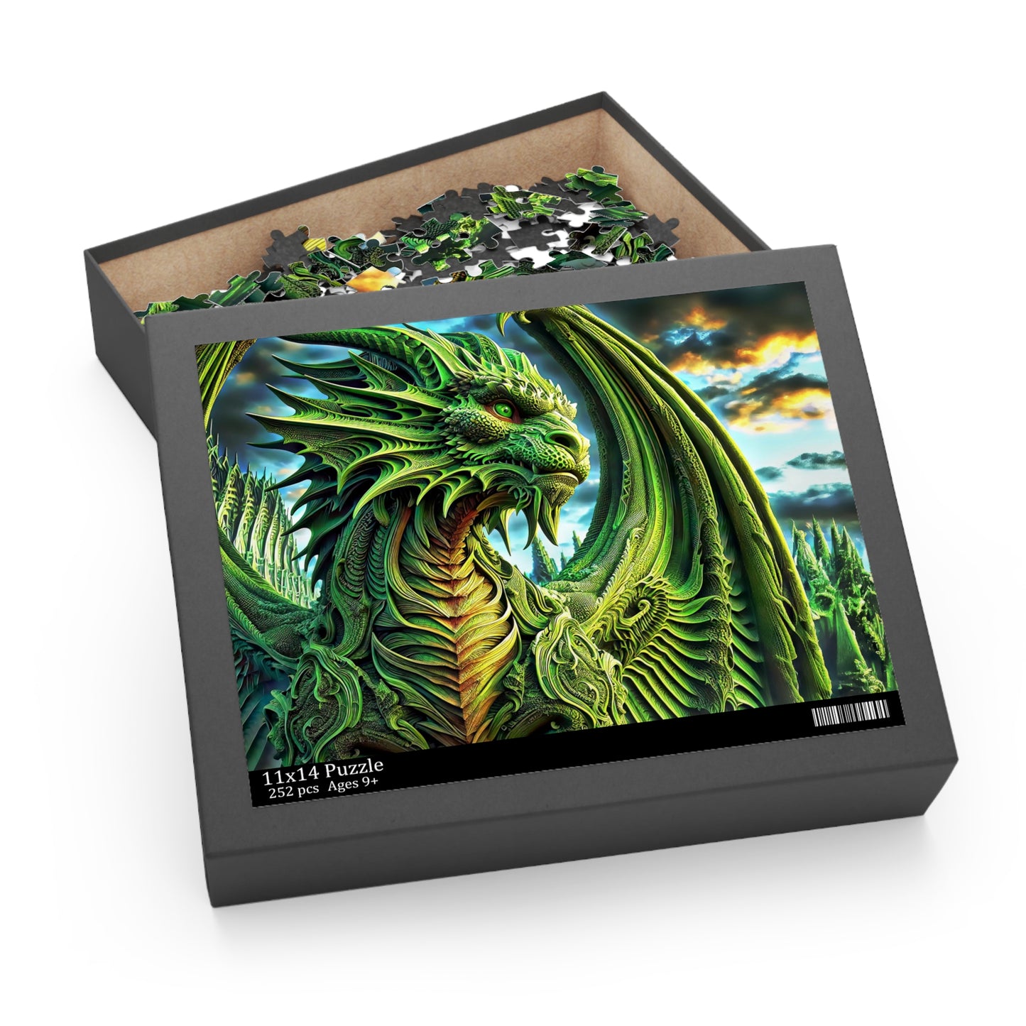 The Living Gargoyle of Enchanted Realms Puzzle (120, 252, 500-Piece)