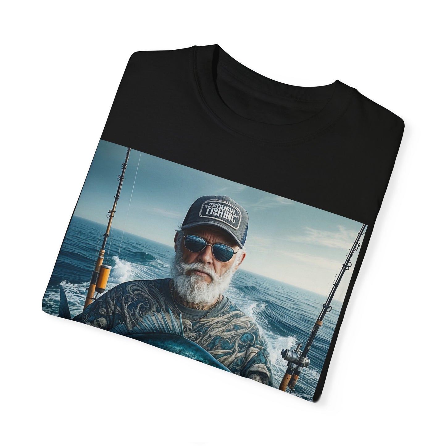 Unisex Garment-Dyed T-shirt: Embrace the Spirit of the Sea