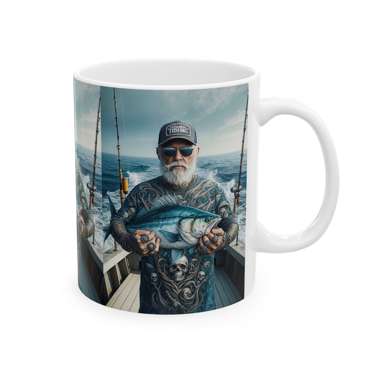 The Fisherman's Legacy Ceramic Mug, (11oz, 15oz)