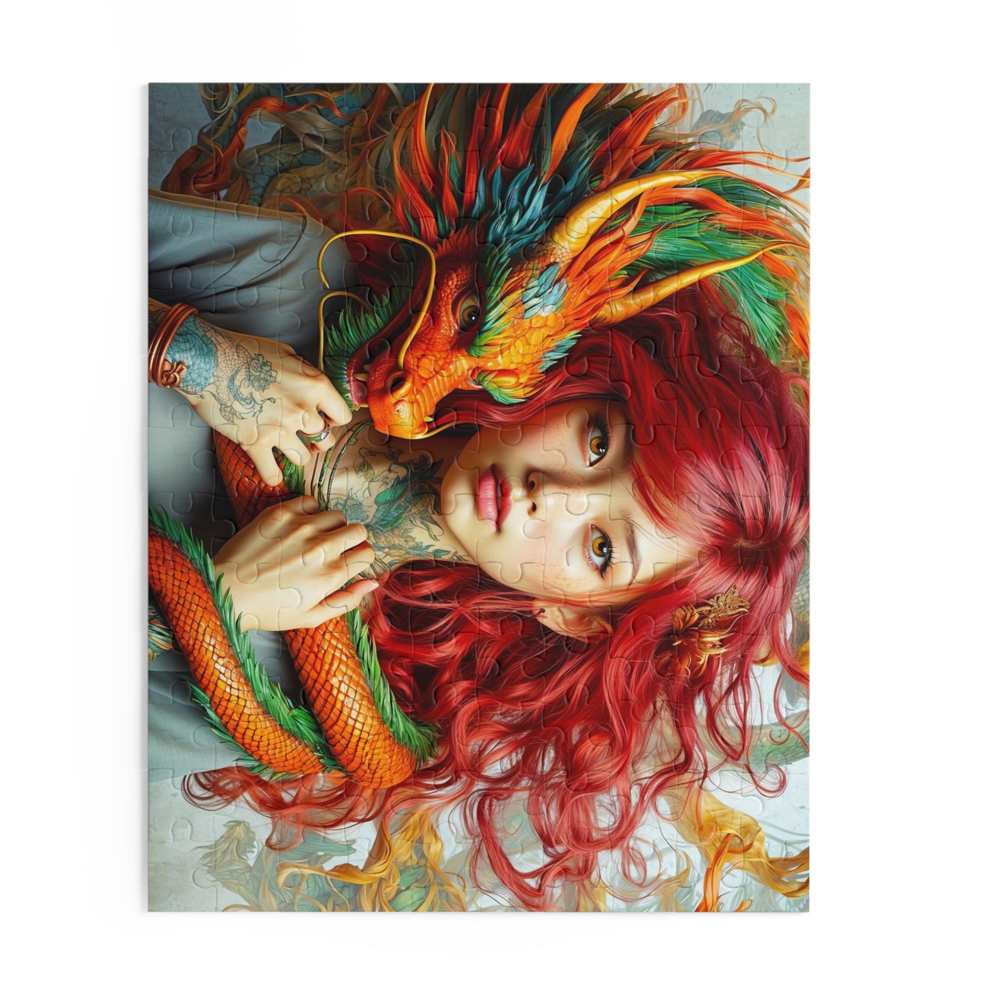 The Dragon's Muse Puzzle (120, 252, 500-Piece)