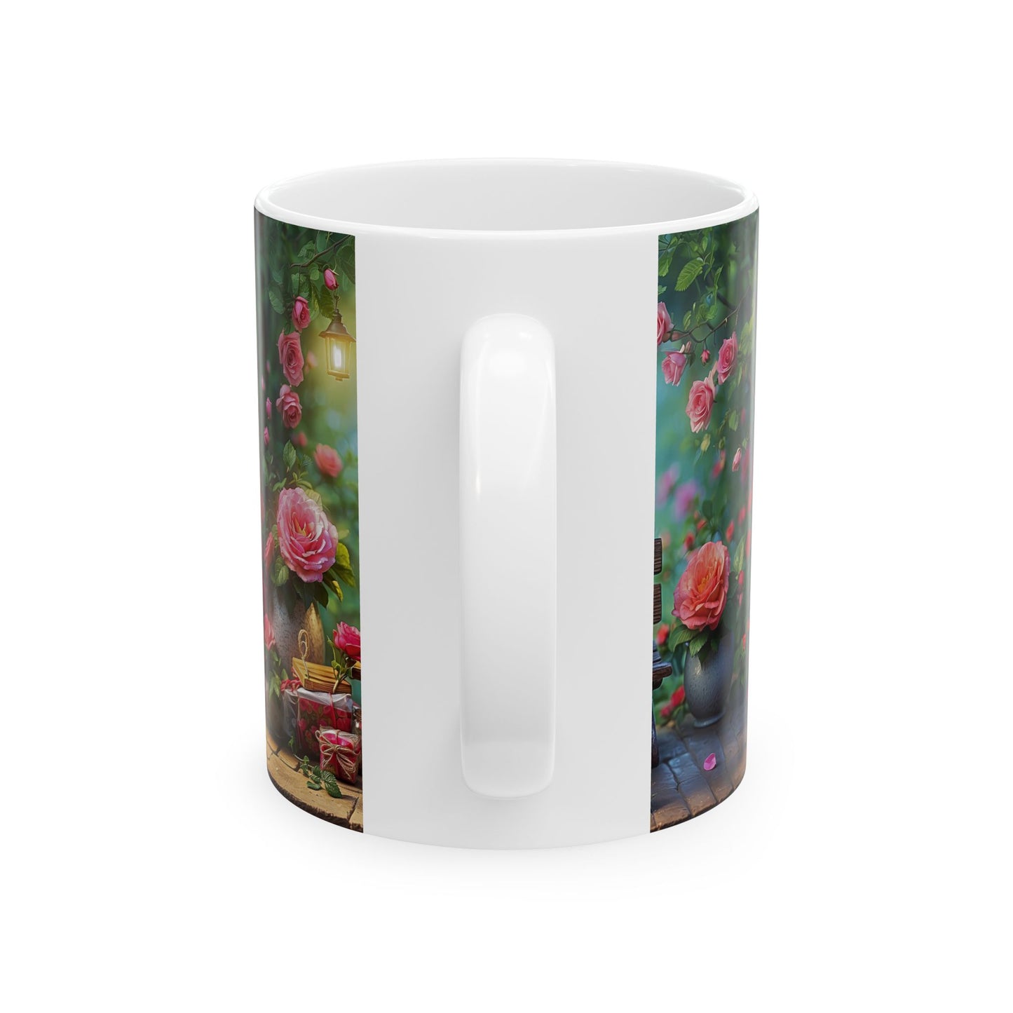 Sip Magic from a Whimsical Garden Ceramic Mug 11oz