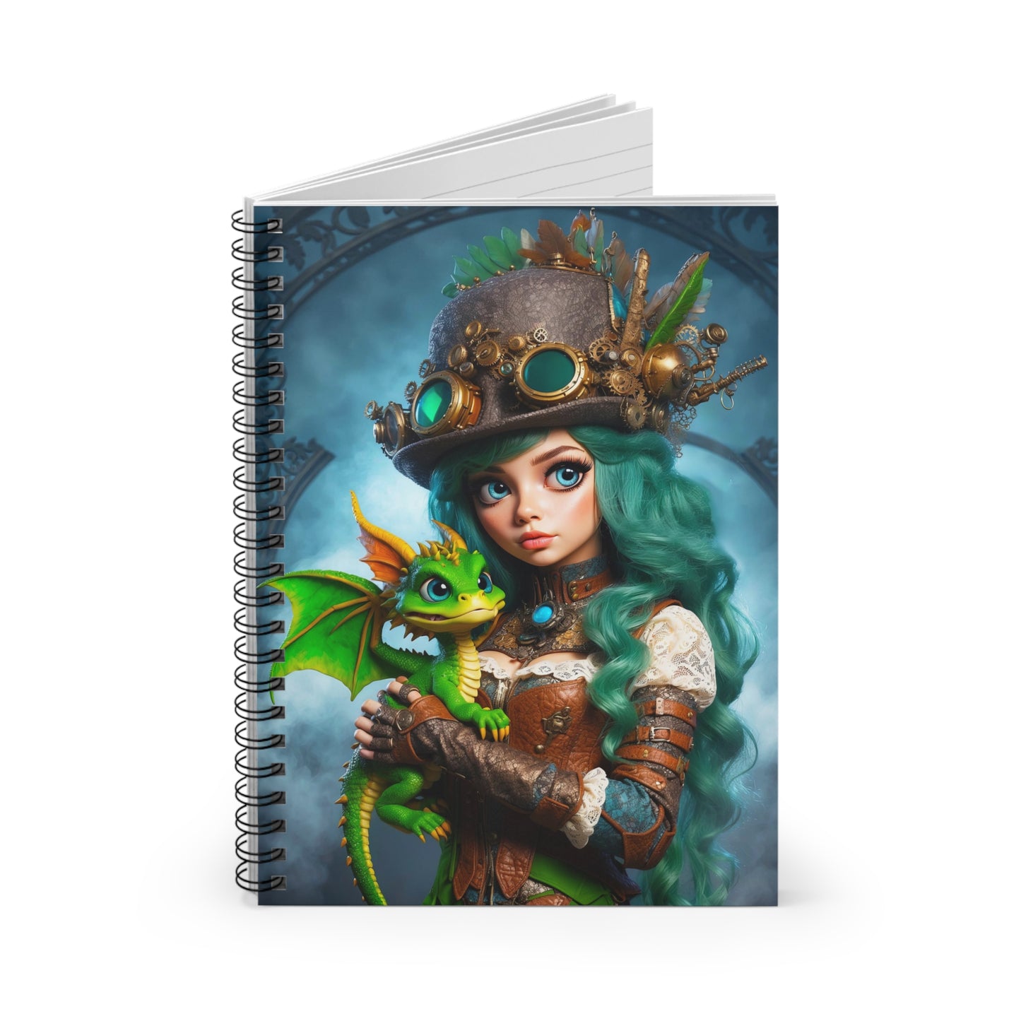 Mystical Guardian's Chronicles Spiral Notebook - Ruled Line