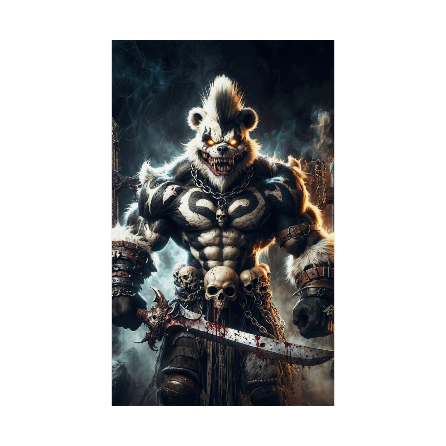 The Wrath of Kurofang  Matte Vertical Posters