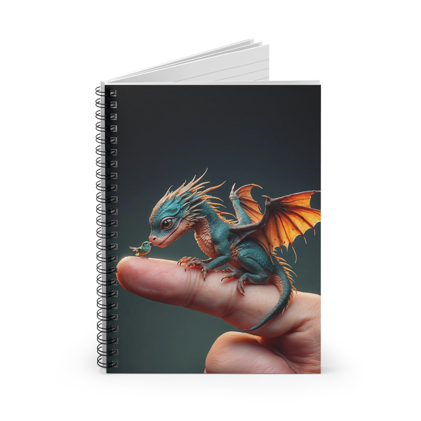 The Dragon's Discovery Spiral Notebook - Ruled Line