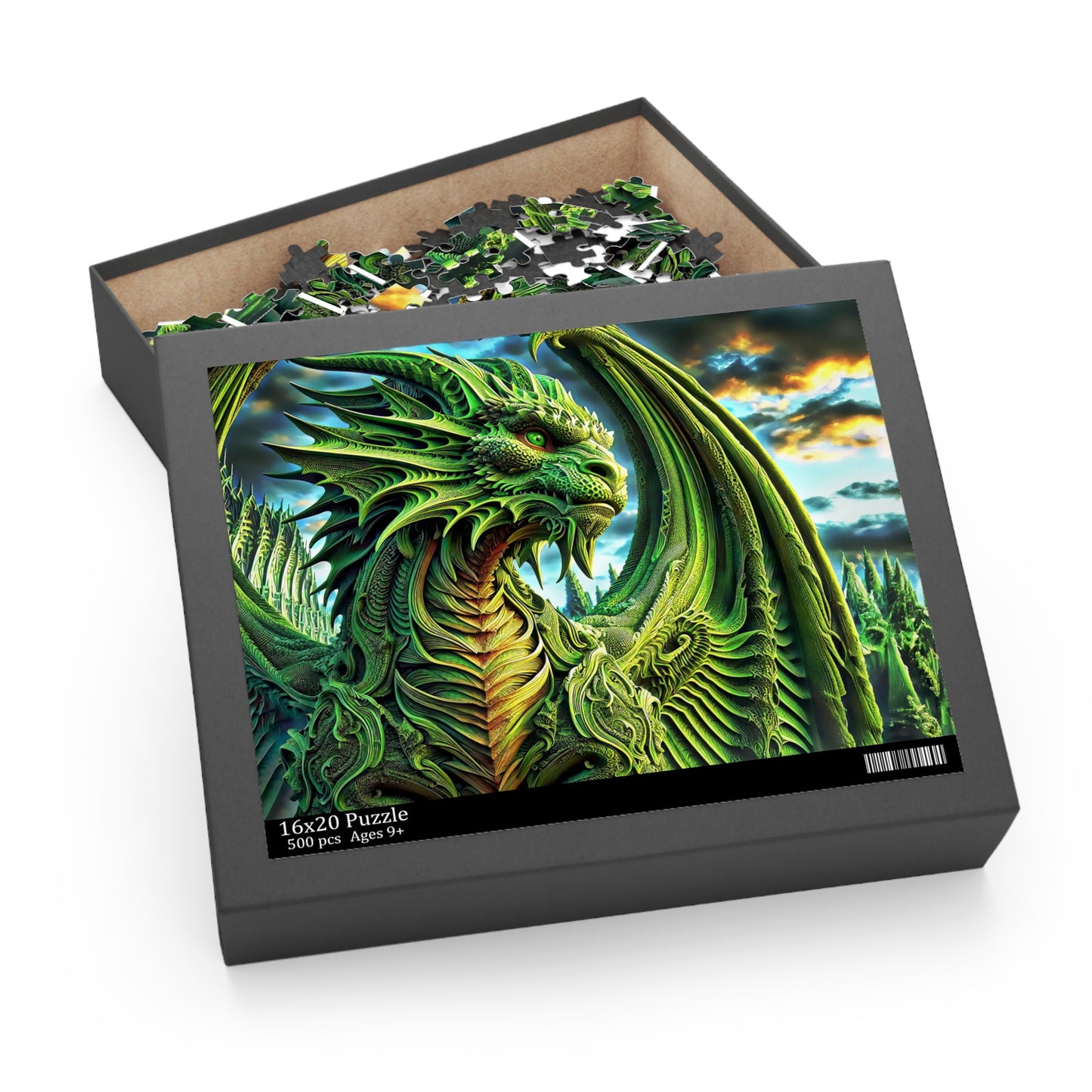 The Living Gargoyle of Enchanted Realms Puzzle (120, 252, 500-Piece)