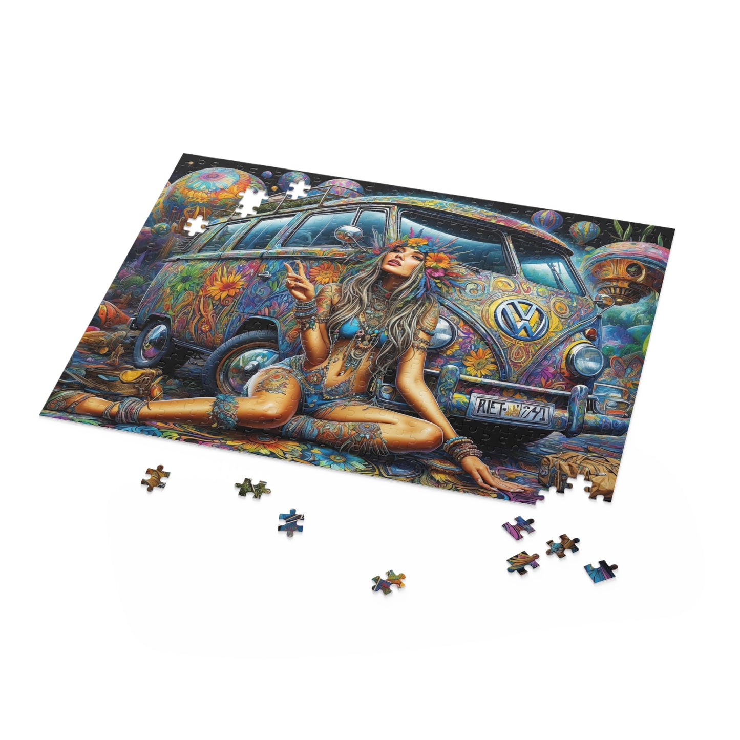 Harmony's Psychedelic Odyssey Puzzle (120, 252, 500-Piece)