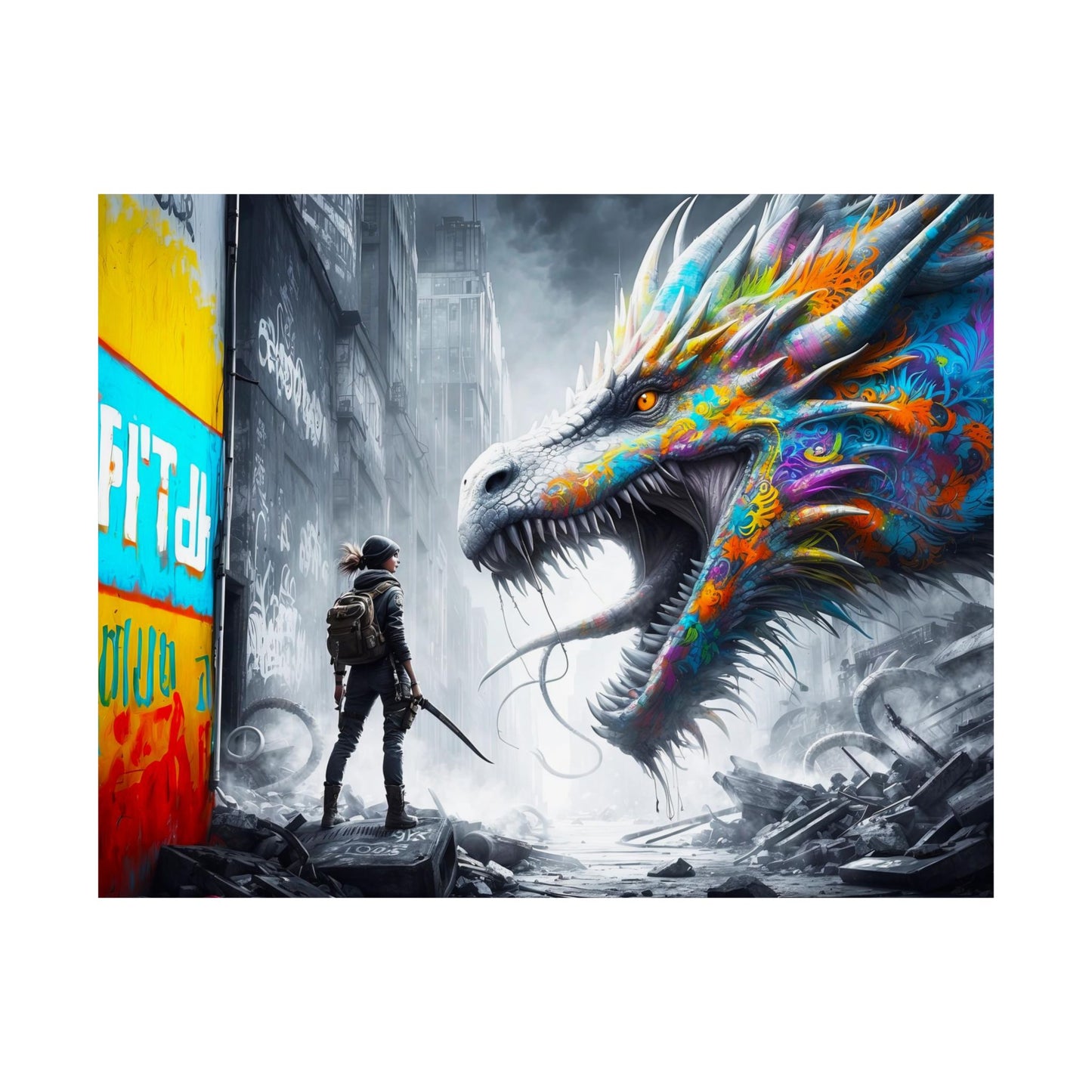 Chroma's Awakening Matte Horizontal Posters