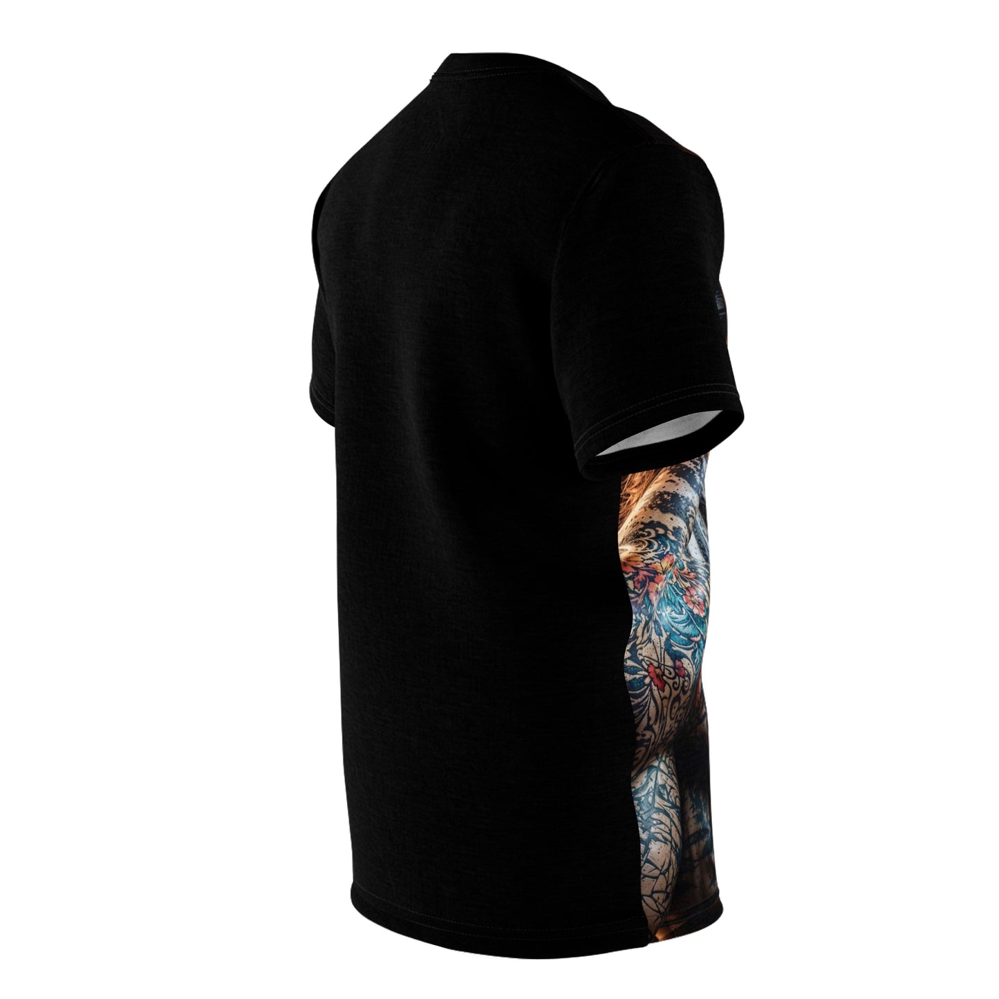 Inked Melodies: The Zebracoustic Experience Unisex Cut & Sew Tee (AOP)