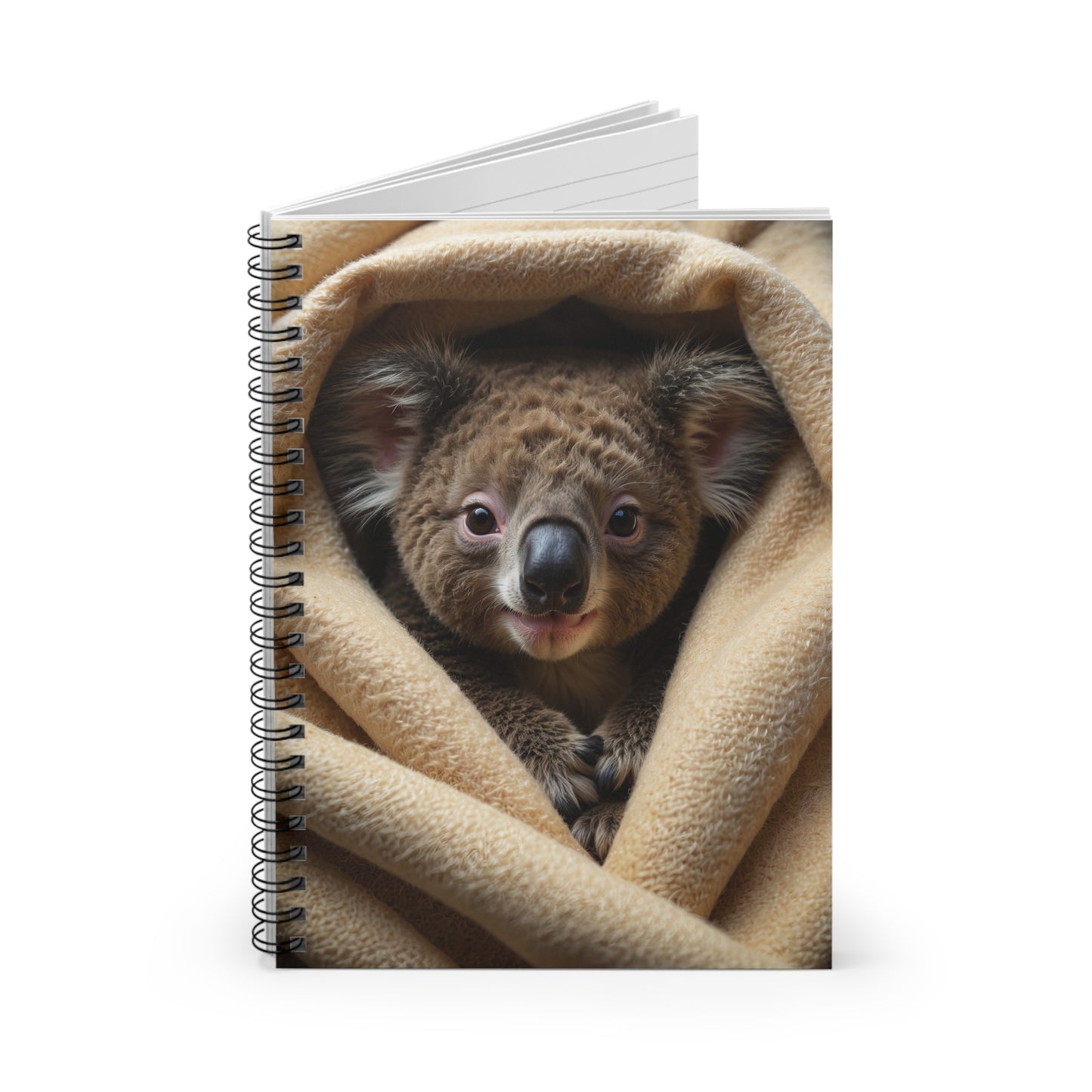 Nature's Embrace Spiral Notebook - Ruled Line