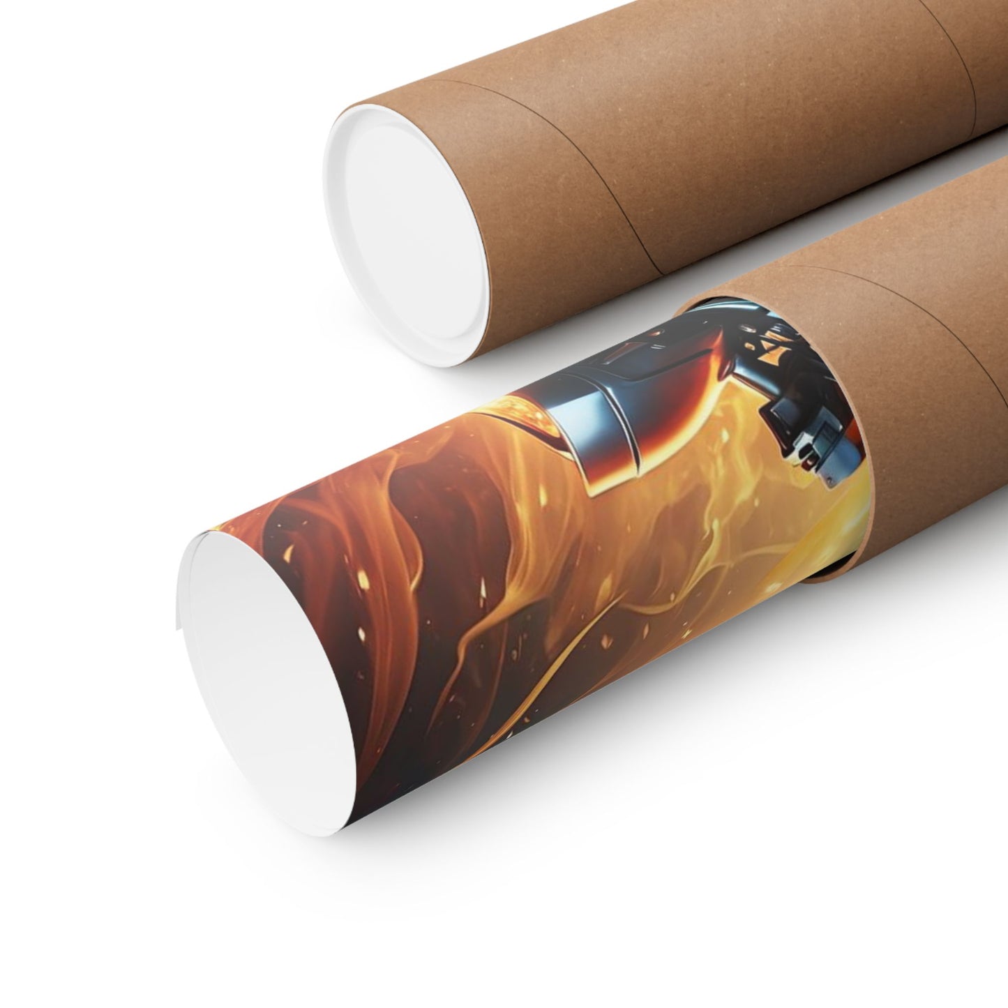 Flames of Destiny Matte Horizontal Posters