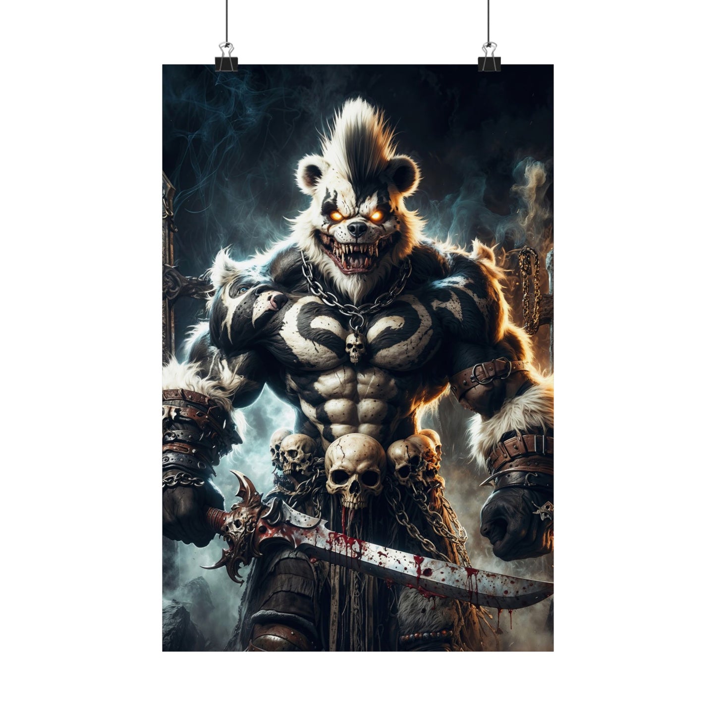 The Wrath of Kurofang  Matte Vertical Posters