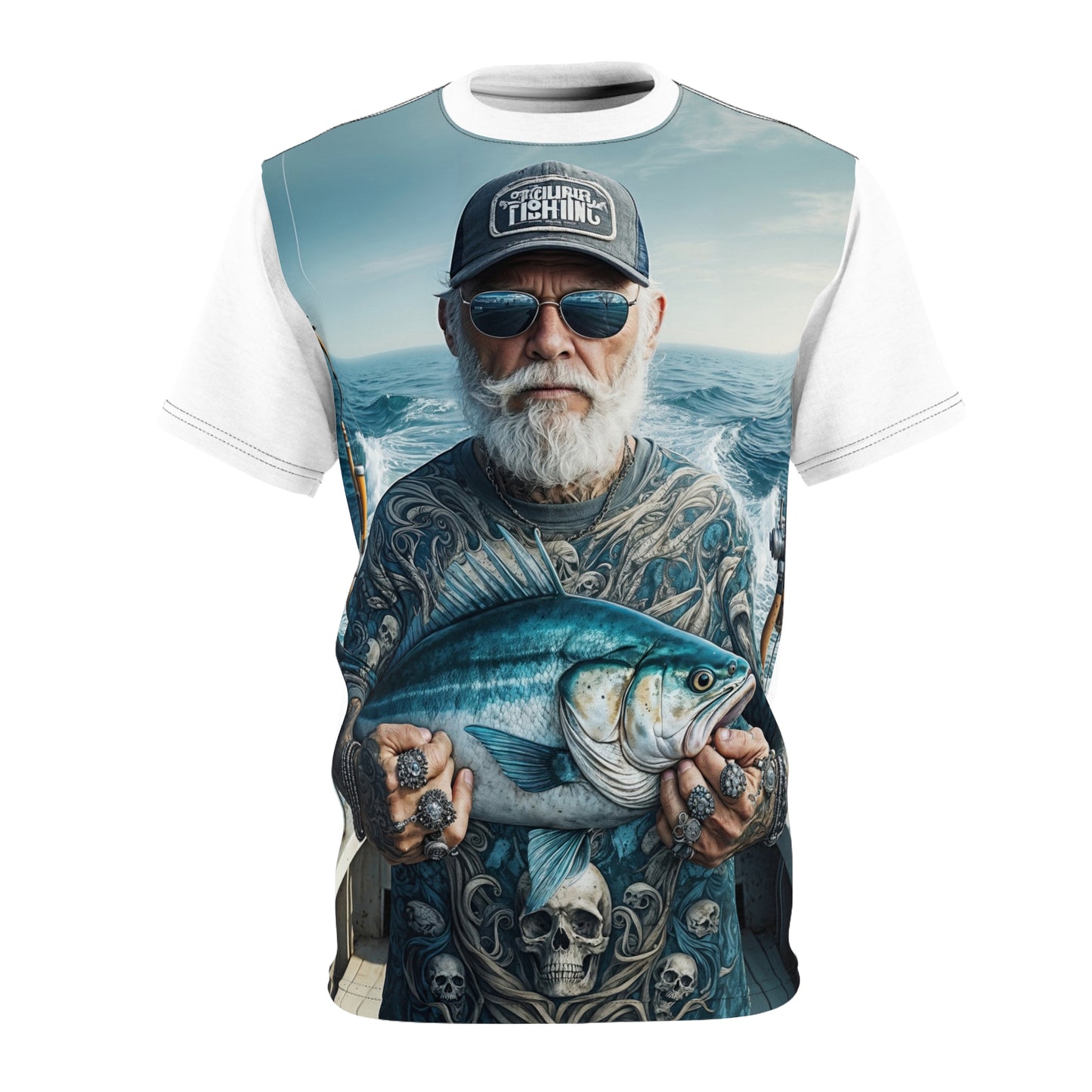 The Fisherman's Legacy Edition Unisex Cut & Sew Tee (AOP)