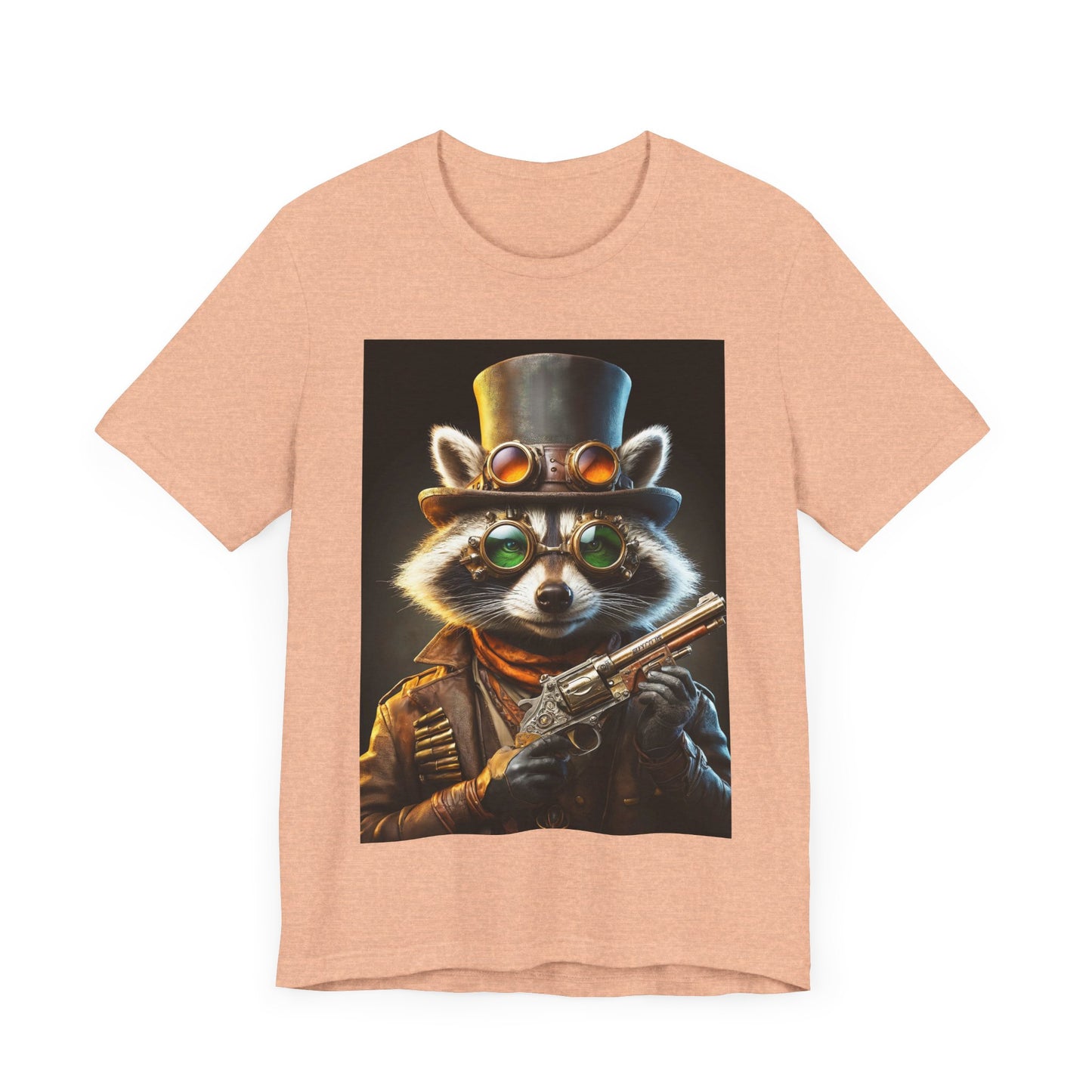 Steam Raccoon Unisex Jersey Short Sleeve Tee