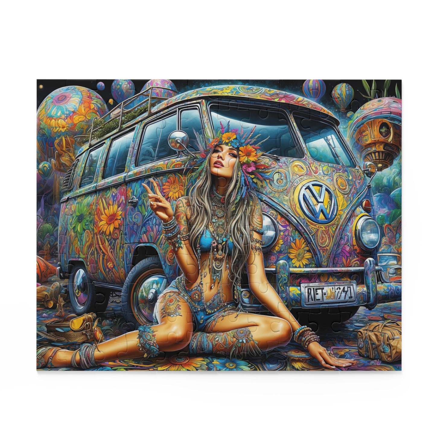 Harmony's Psychedelic Odyssey Puzzle (120, 252, 500-Piece)