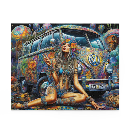 Harmony's Psychedelic Odyssey Puzzle (120, 252, 500-Piece)