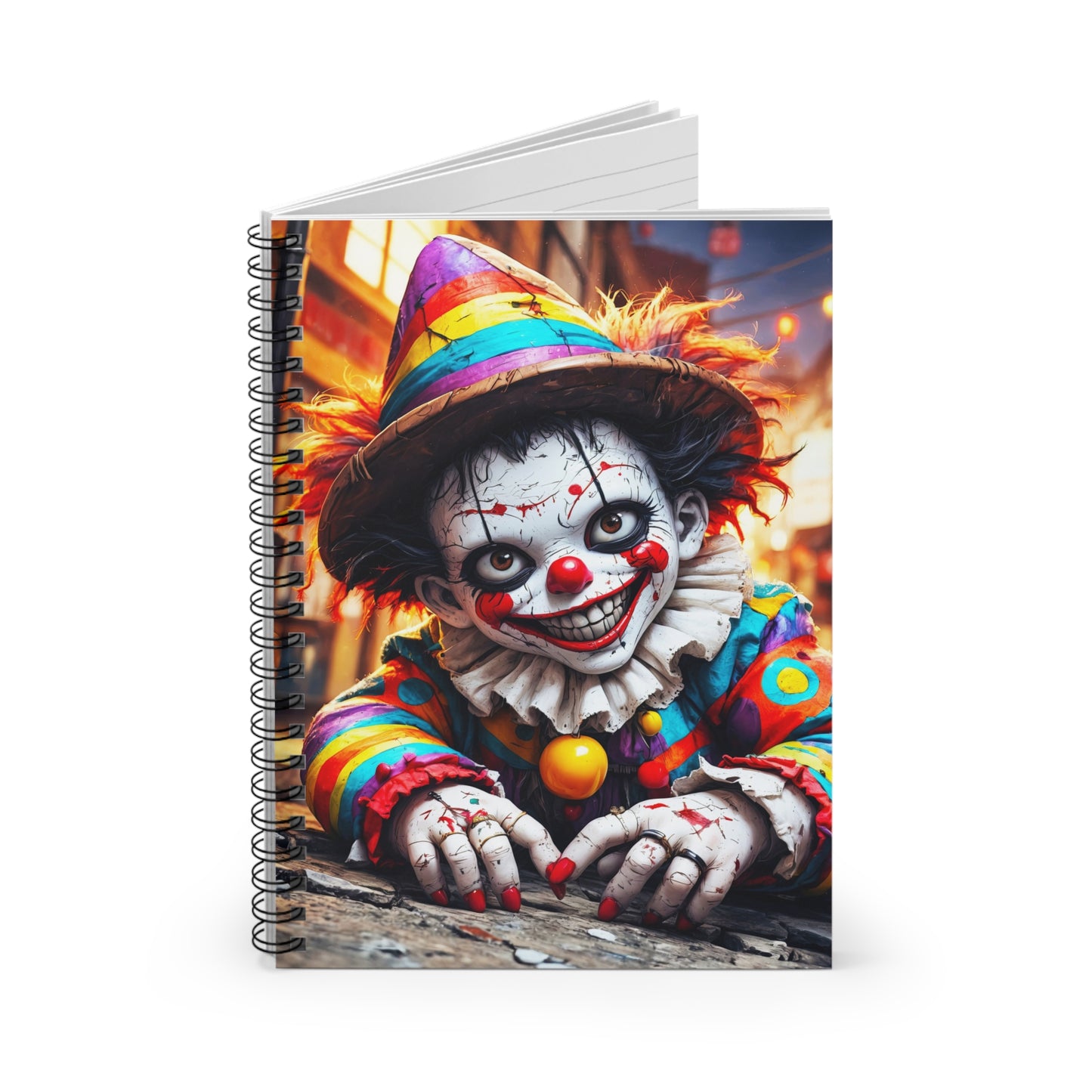 Grin Grins Spiral Notebook - Ruled Line