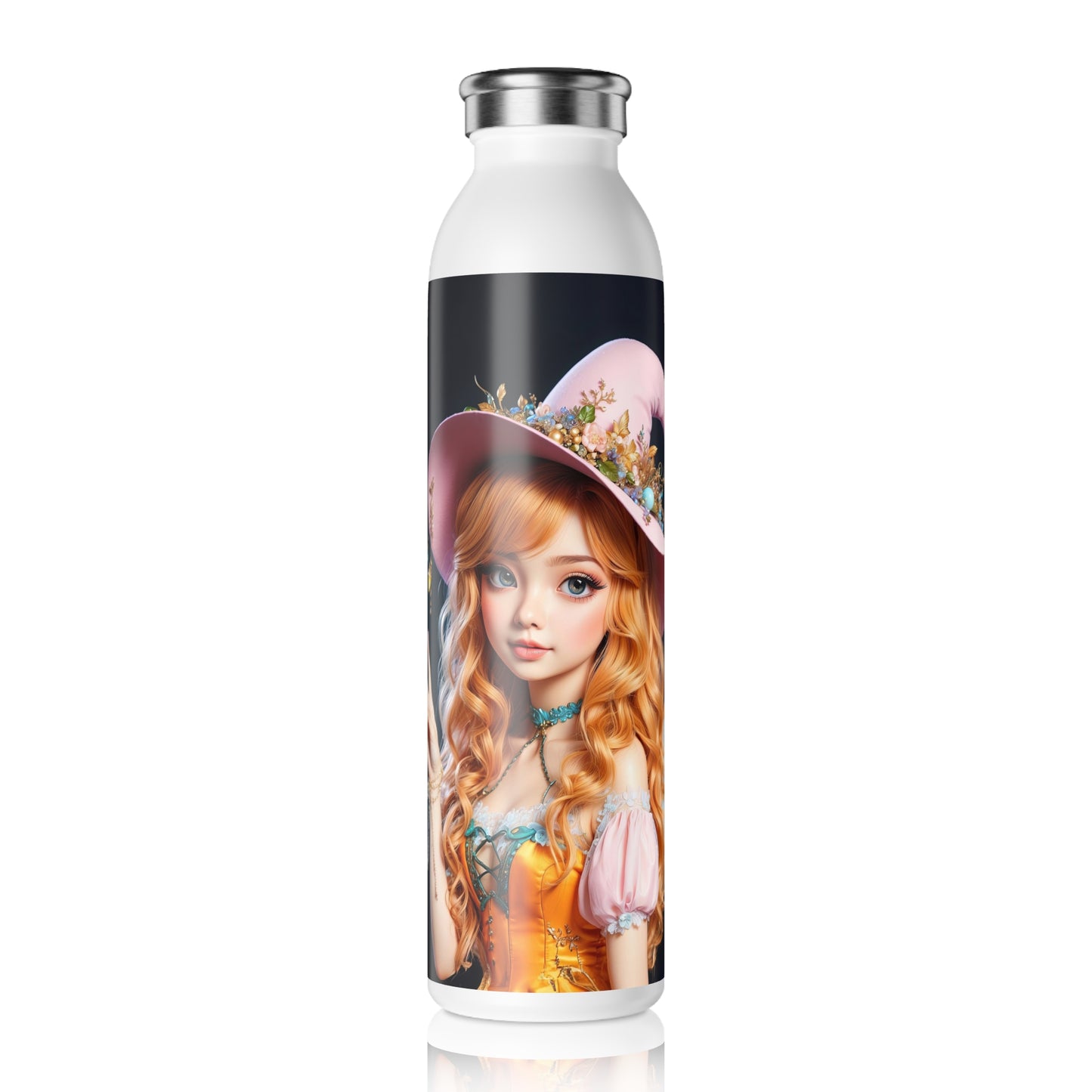 The Peaceful Pixie Slim Water Bottle