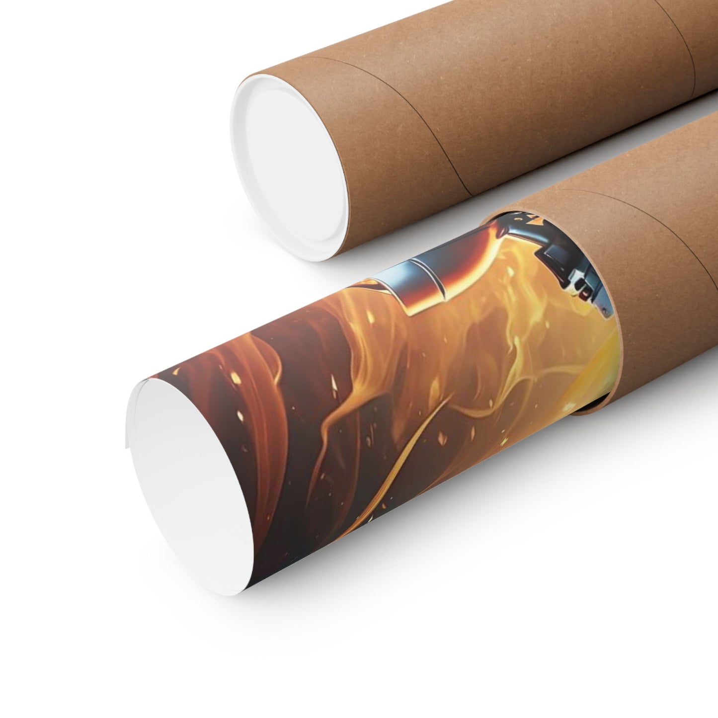 Flames of Destiny Matte Horizontal Posters