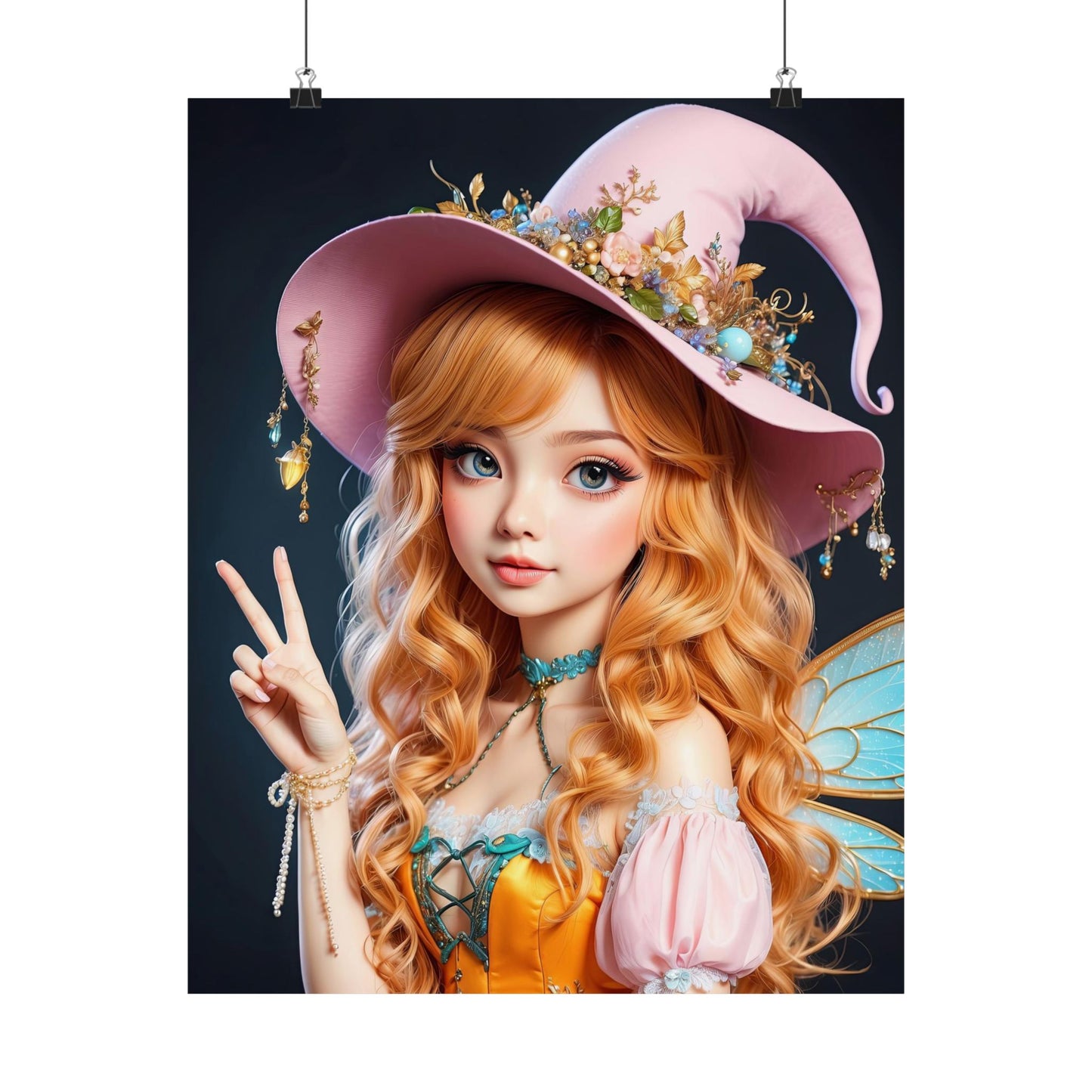 The Peaceful Pixie Matte Vertical Posters