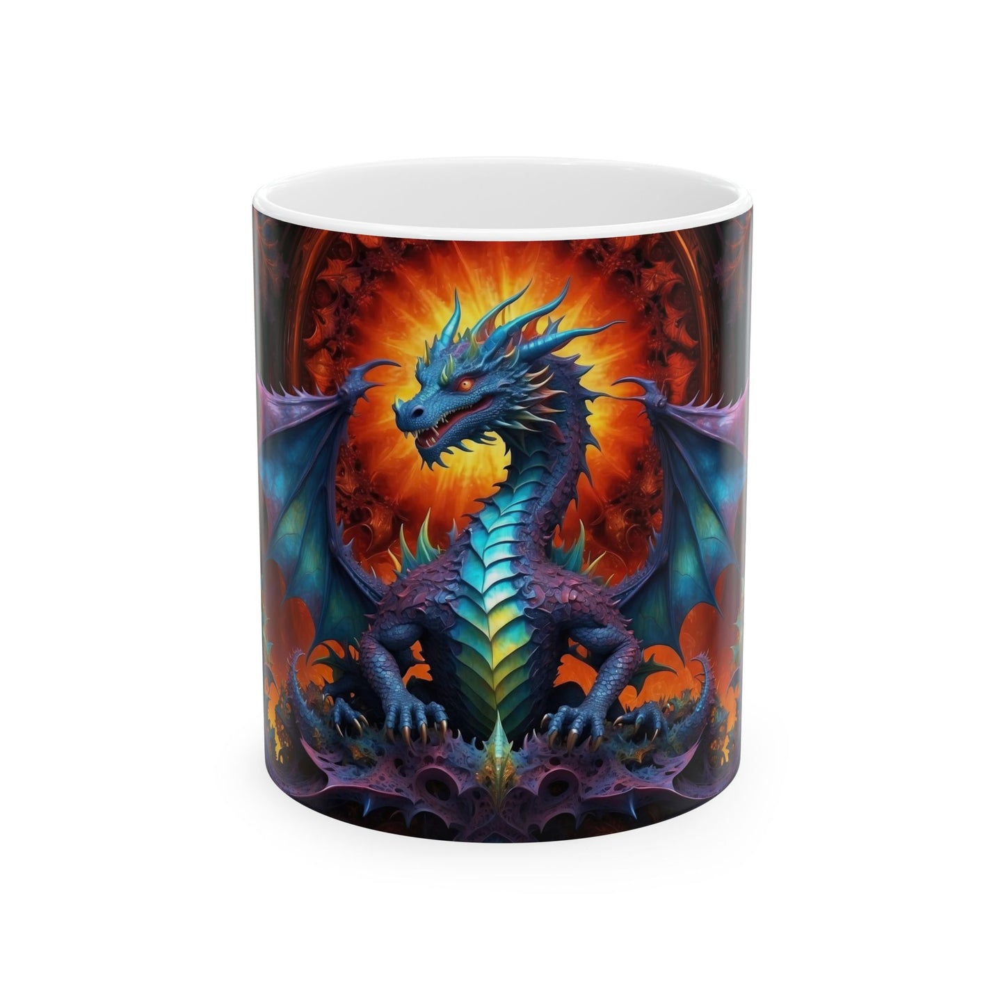 Chronicles of Prismara: Wings of Radiance Ceramic Mug 11oz