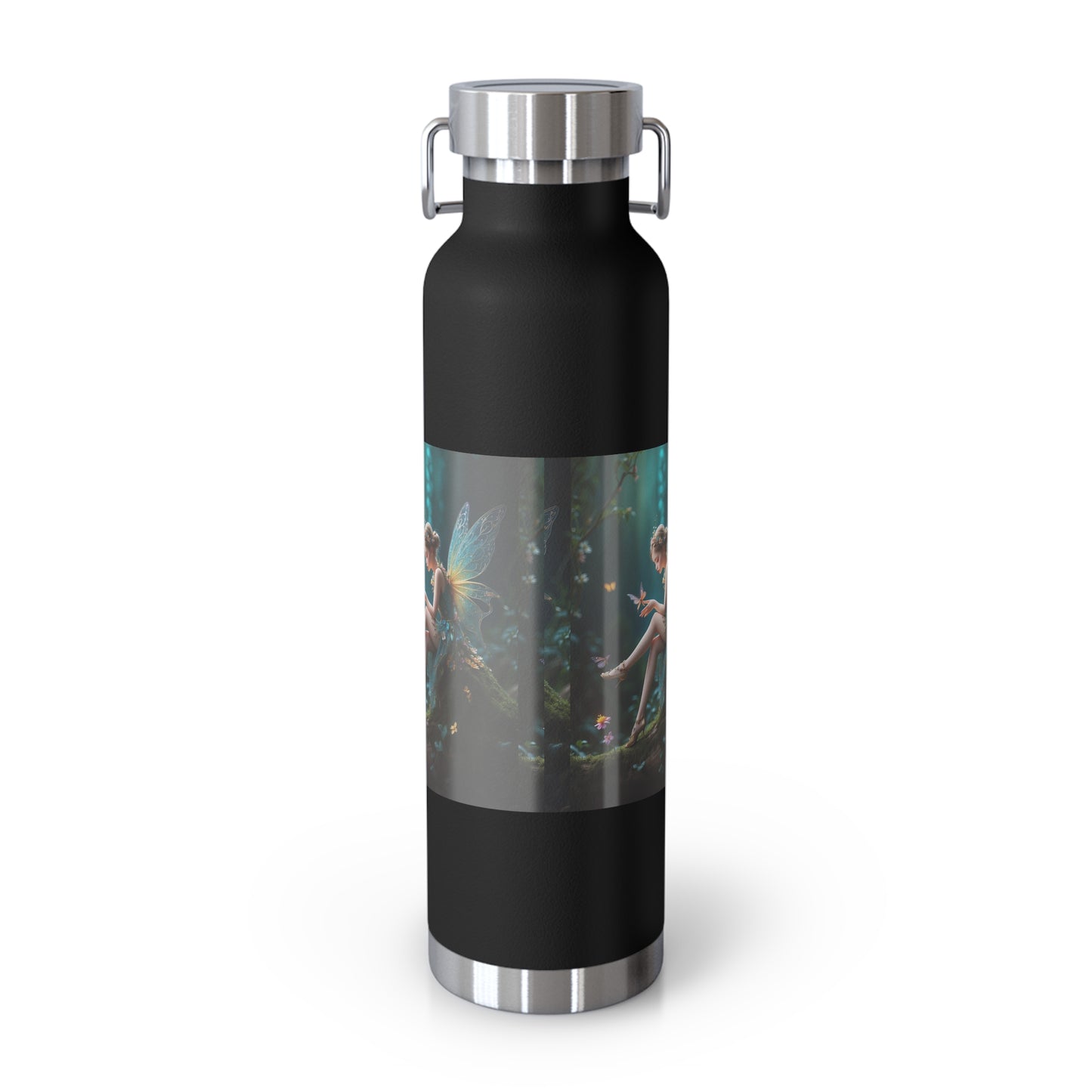 Whispers of the Enchanted Glen Copper Vacuum Insulated Bottle, 22oz