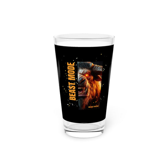 Beast Mode Pint Glass (16oz)