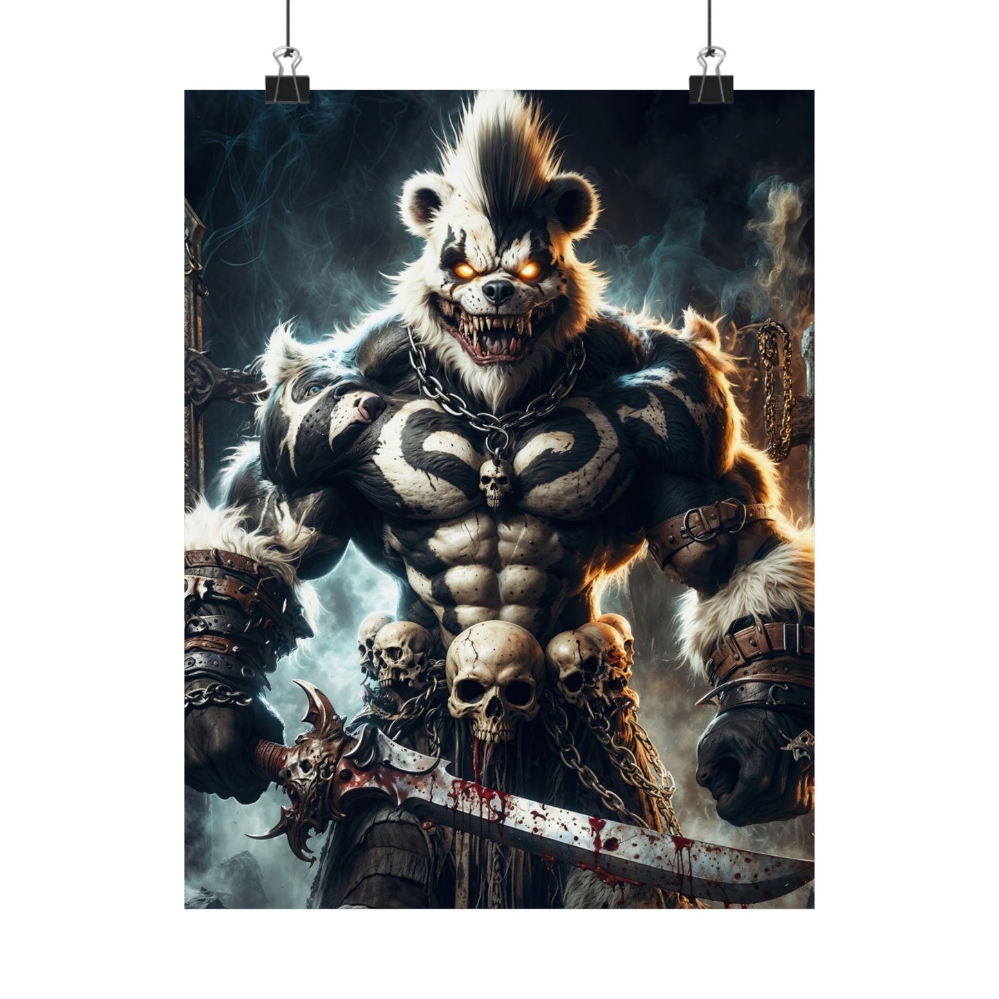 The Wrath of Kurofang  Matte Vertical Posters