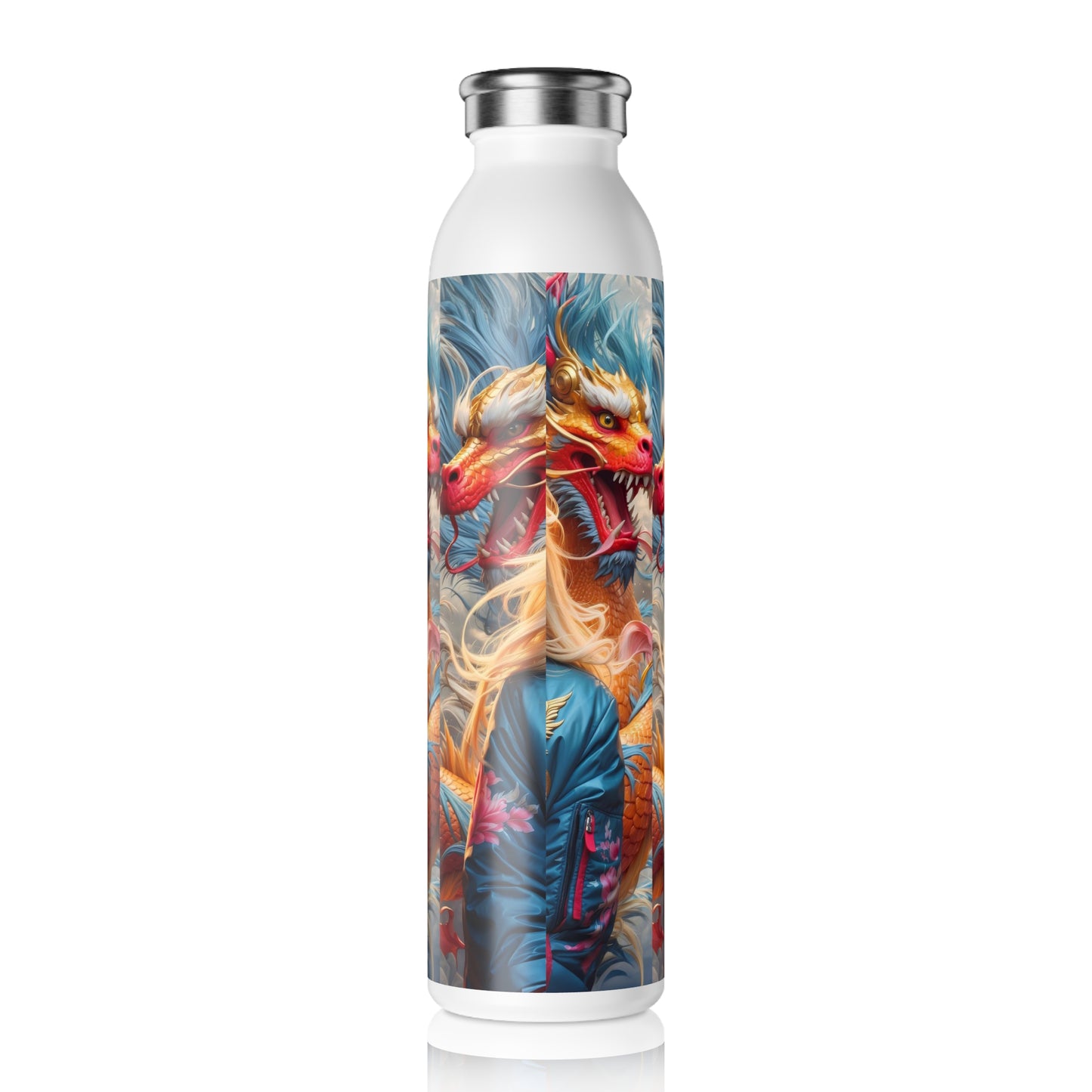 Dragon's Veil Slim Water Bottle