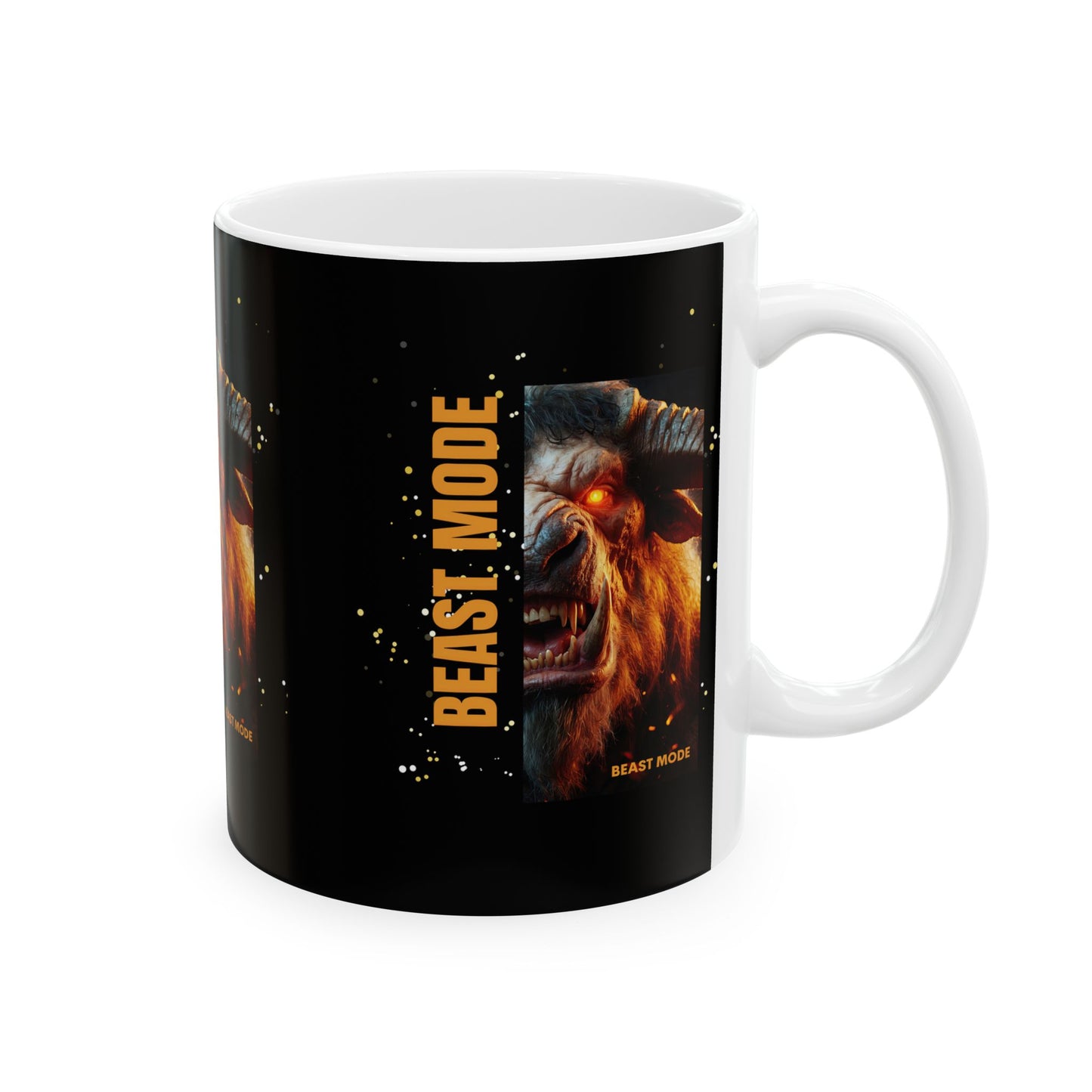 Beast Mode Ceramic Mug, (11oz, 15oz)