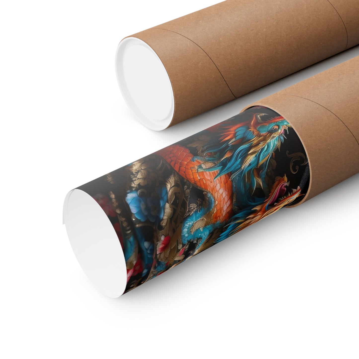 Dragon Damsel Matte Vertical Posters