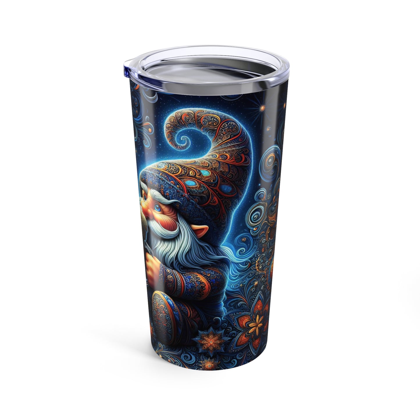 Zephyr Twizzletoe in the Fractal Galaxy Tumbler 20oz