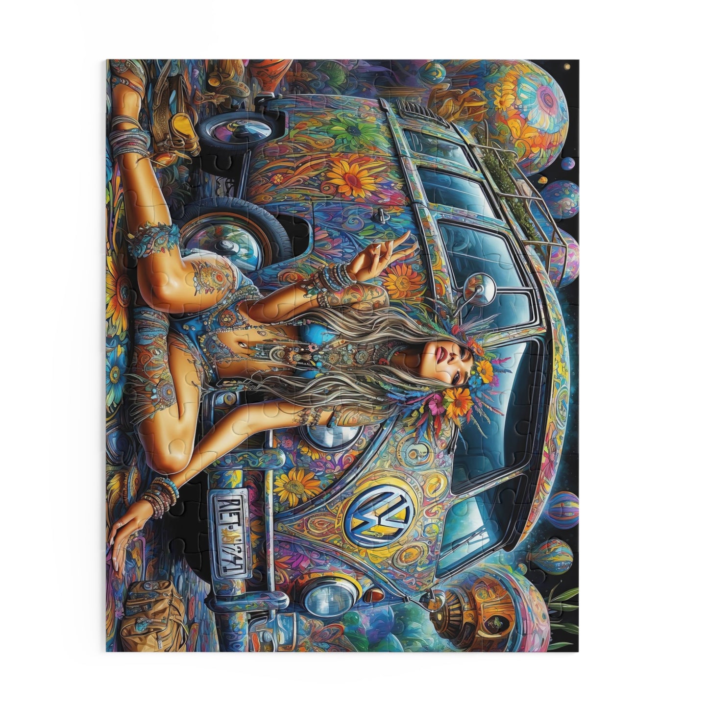 Harmony's Psychedelic Odyssey Puzzle (120, 252, 500-Piece)