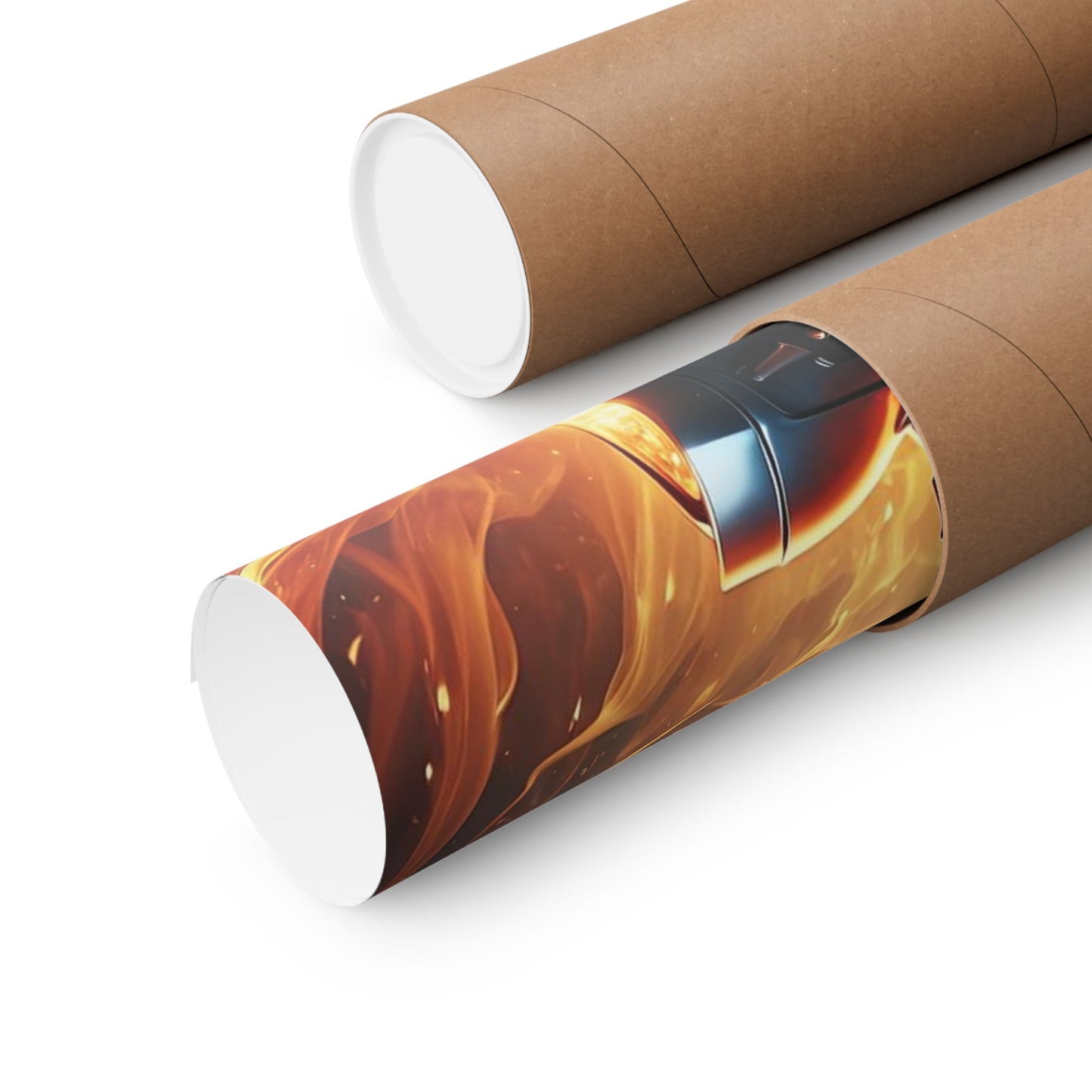 Flames of Destiny Matte Horizontal Posters