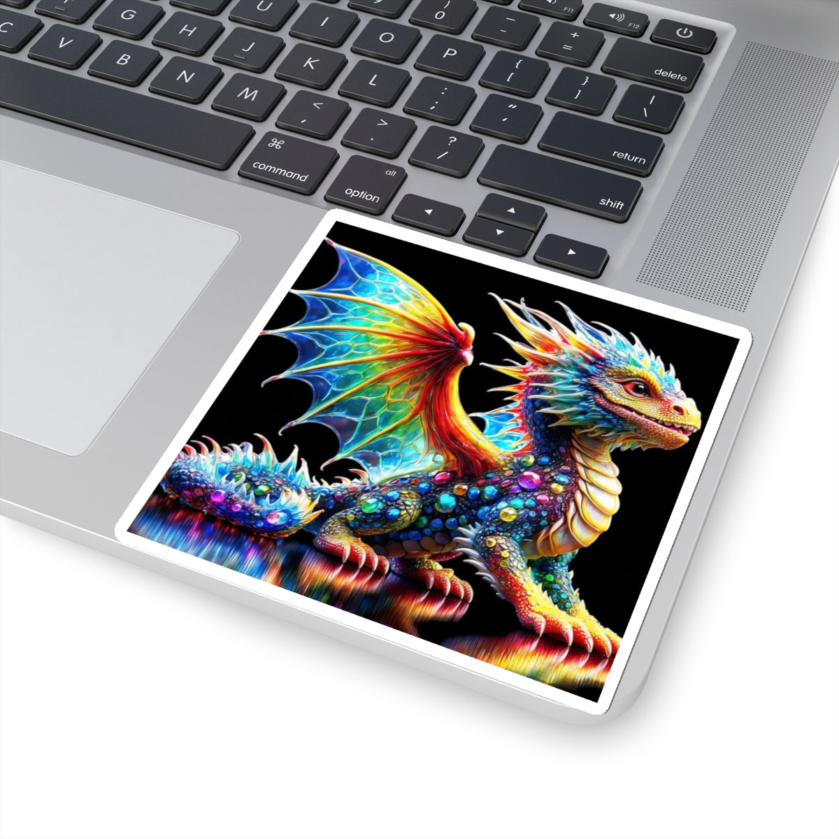 Enchanting Dragonscape Kiss-Cut Stickers