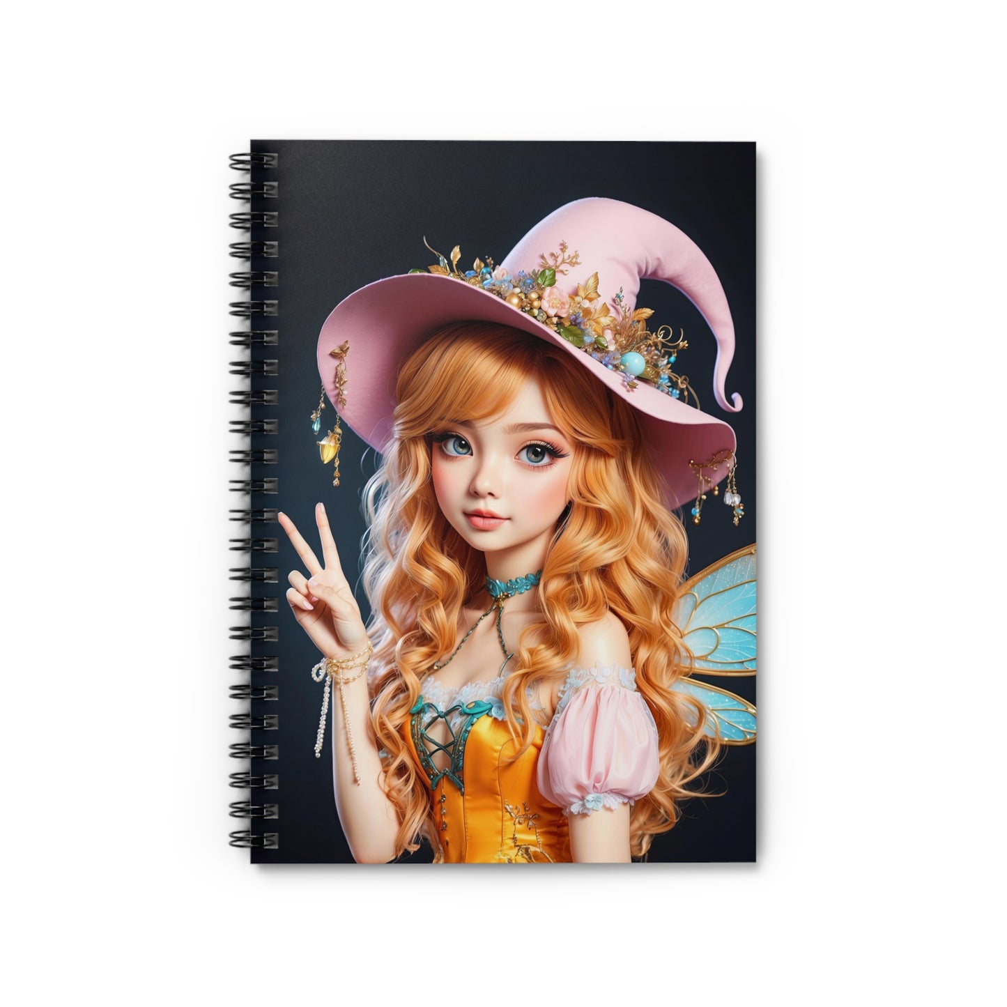 The Peaceful Pixie Spiral Notebook - Ruled Line