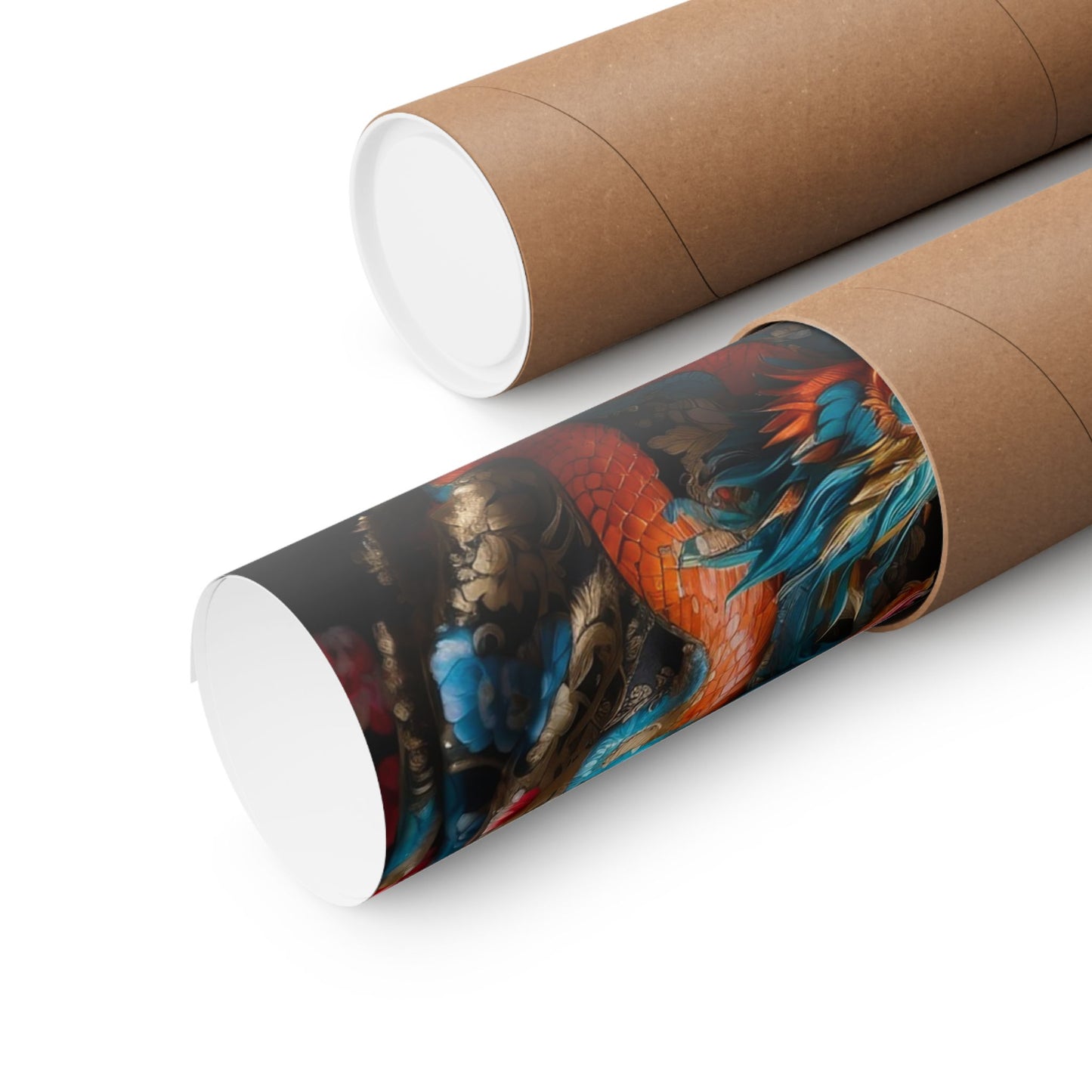 Dragon Damsel Matte Vertical Posters