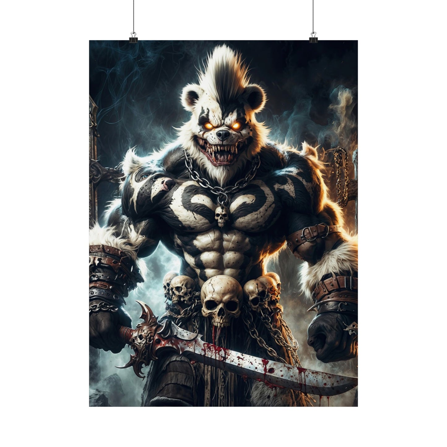 The Wrath of Kurofang  Matte Vertical Posters